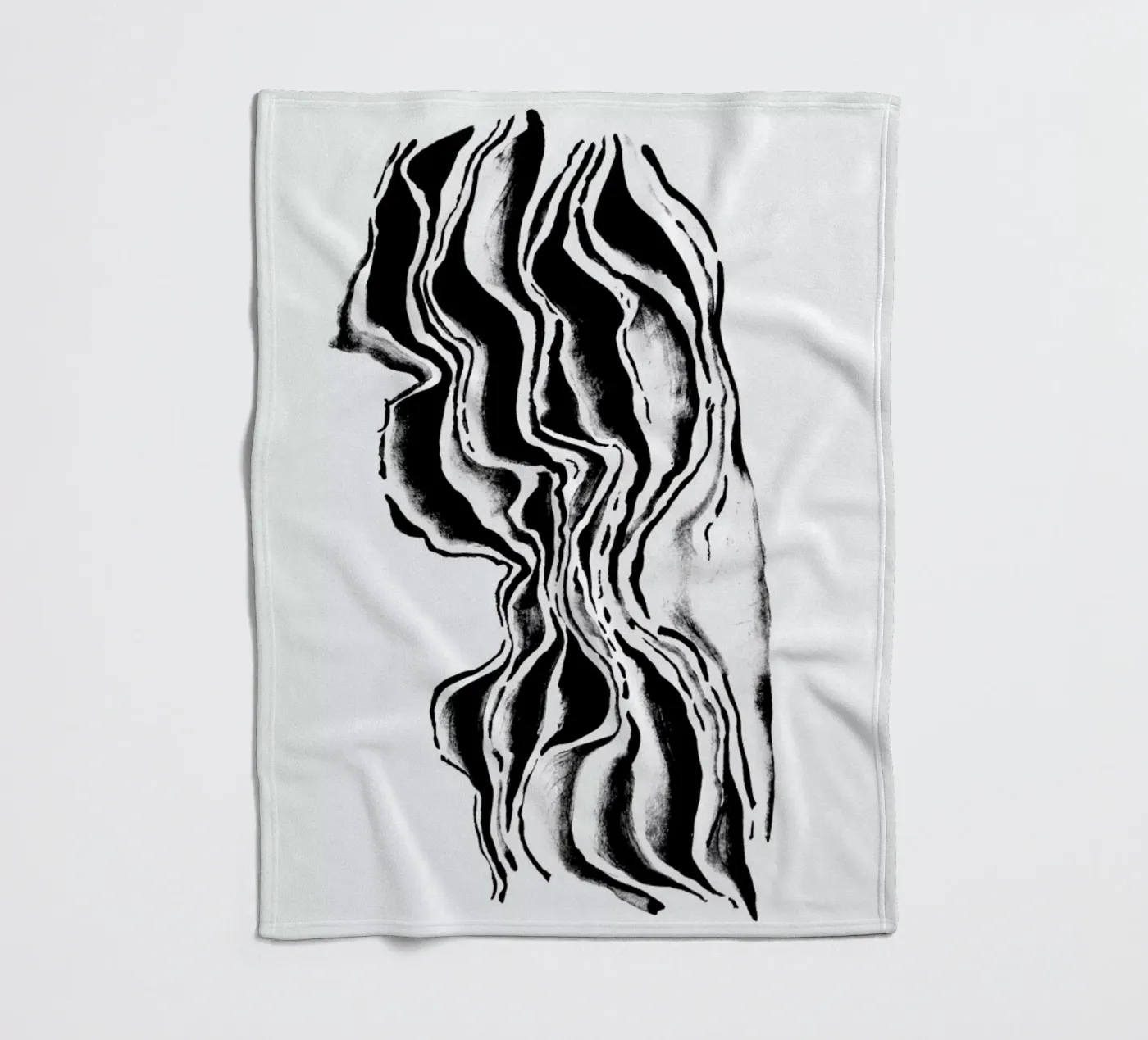 Black River Fleecedecke von Khyati Trehan