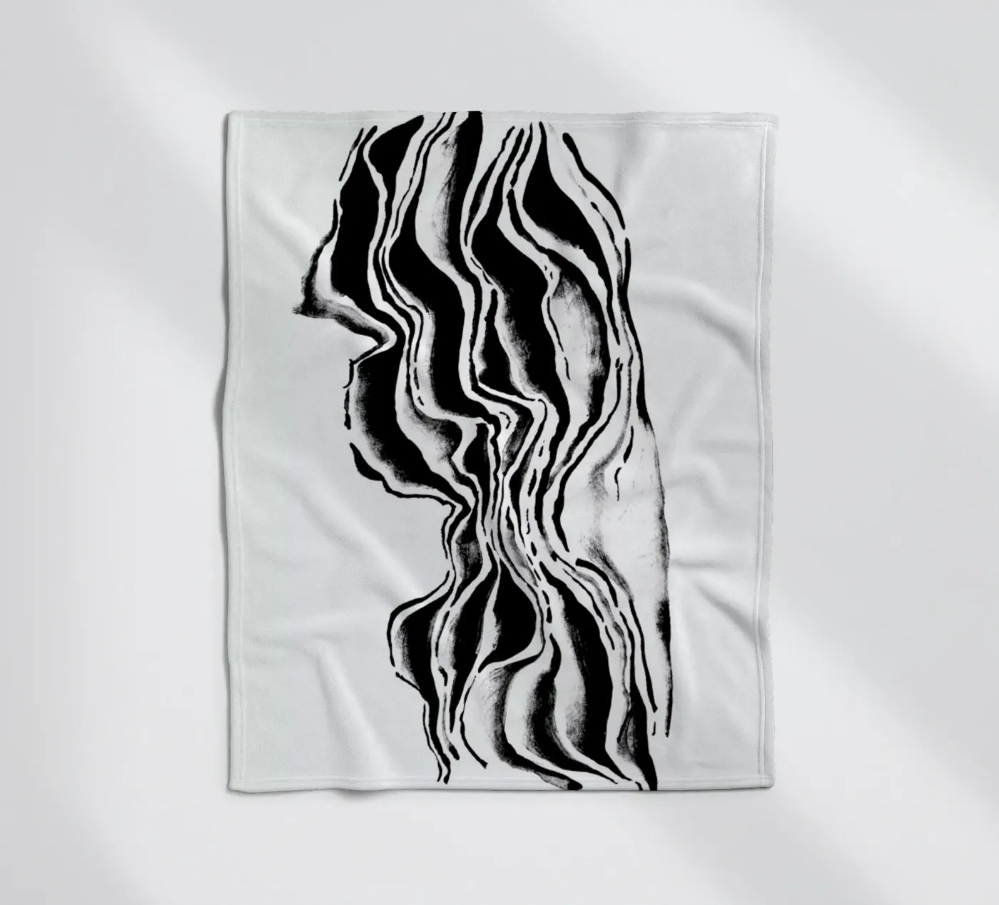 Black River Fleecedecke von Khyati Trehan