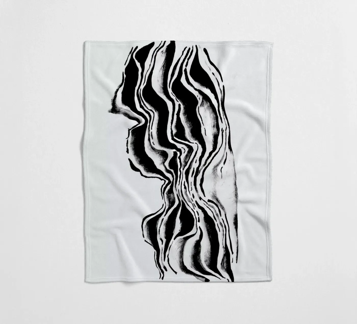 Black River Fleecedecke von Khyati Trehan