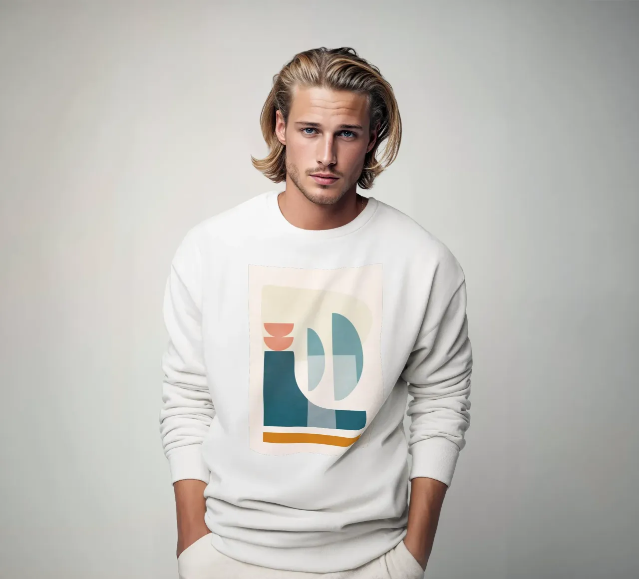 Playful Geometry 04 felpa da Flow Line