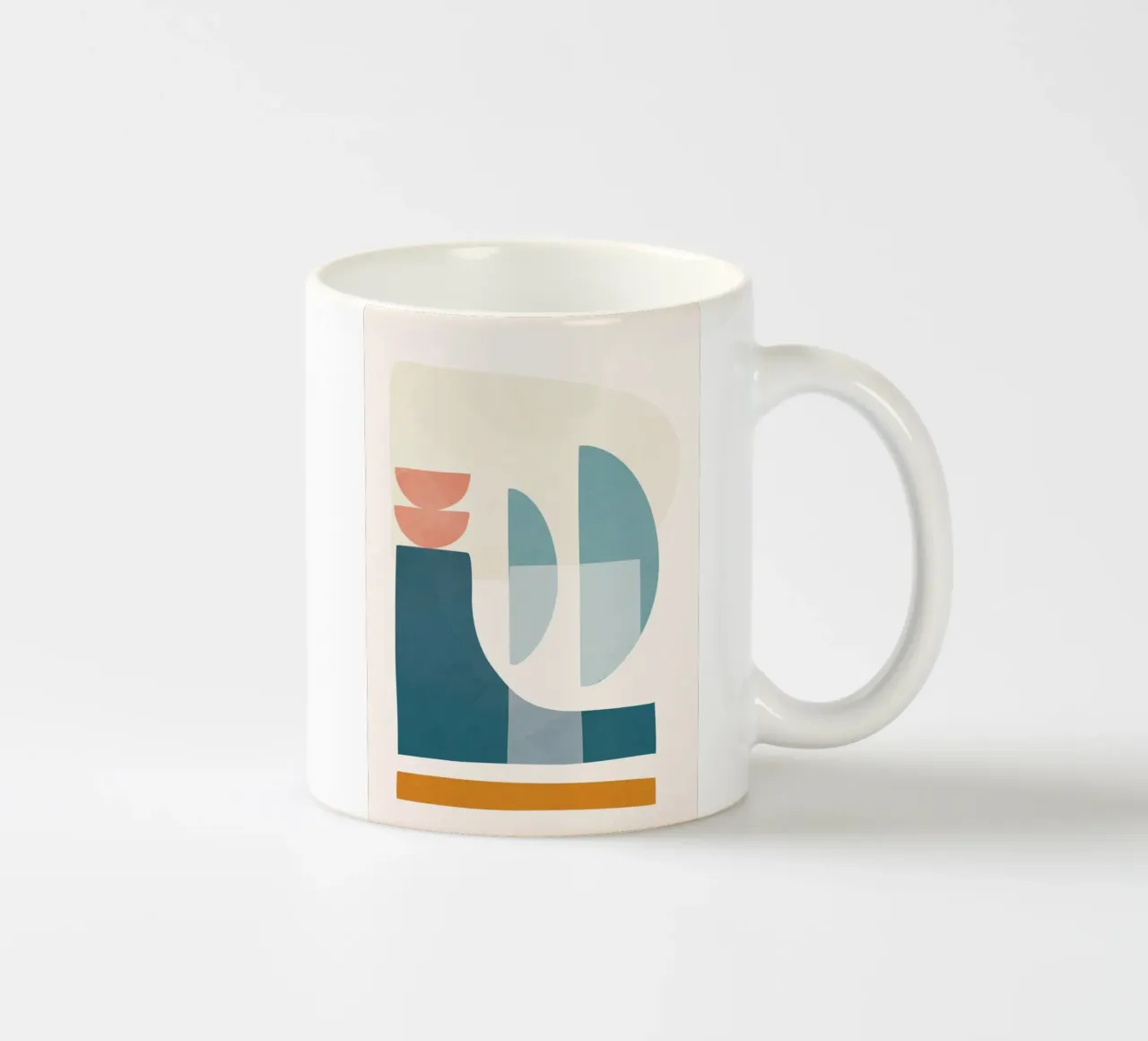 Playful Geometry 04 Keramik Tasse von Flow Line