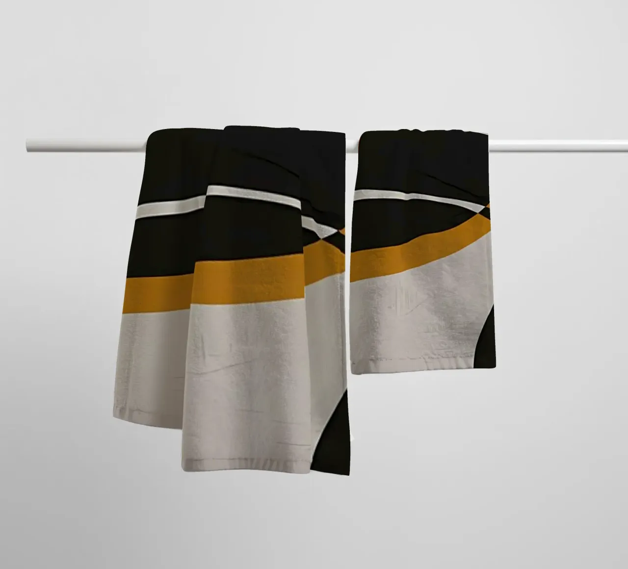 ORGANIC ABSTRACT 332A towel by Aiden Garcia