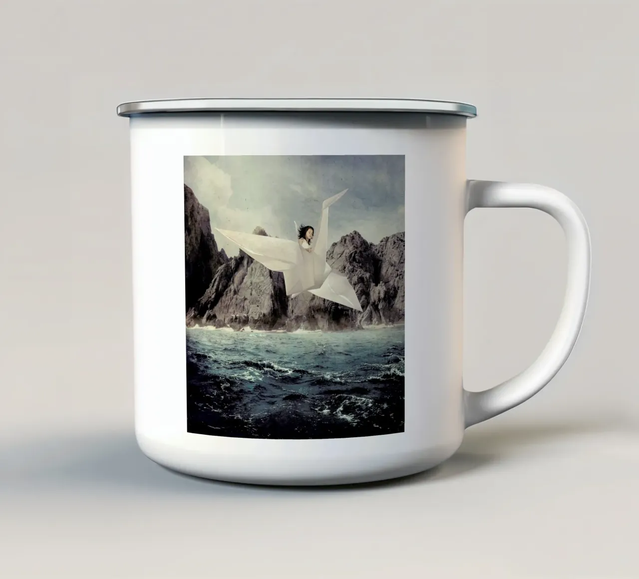 pa 2009-16 taza de esmalte de Sarolta Bán
