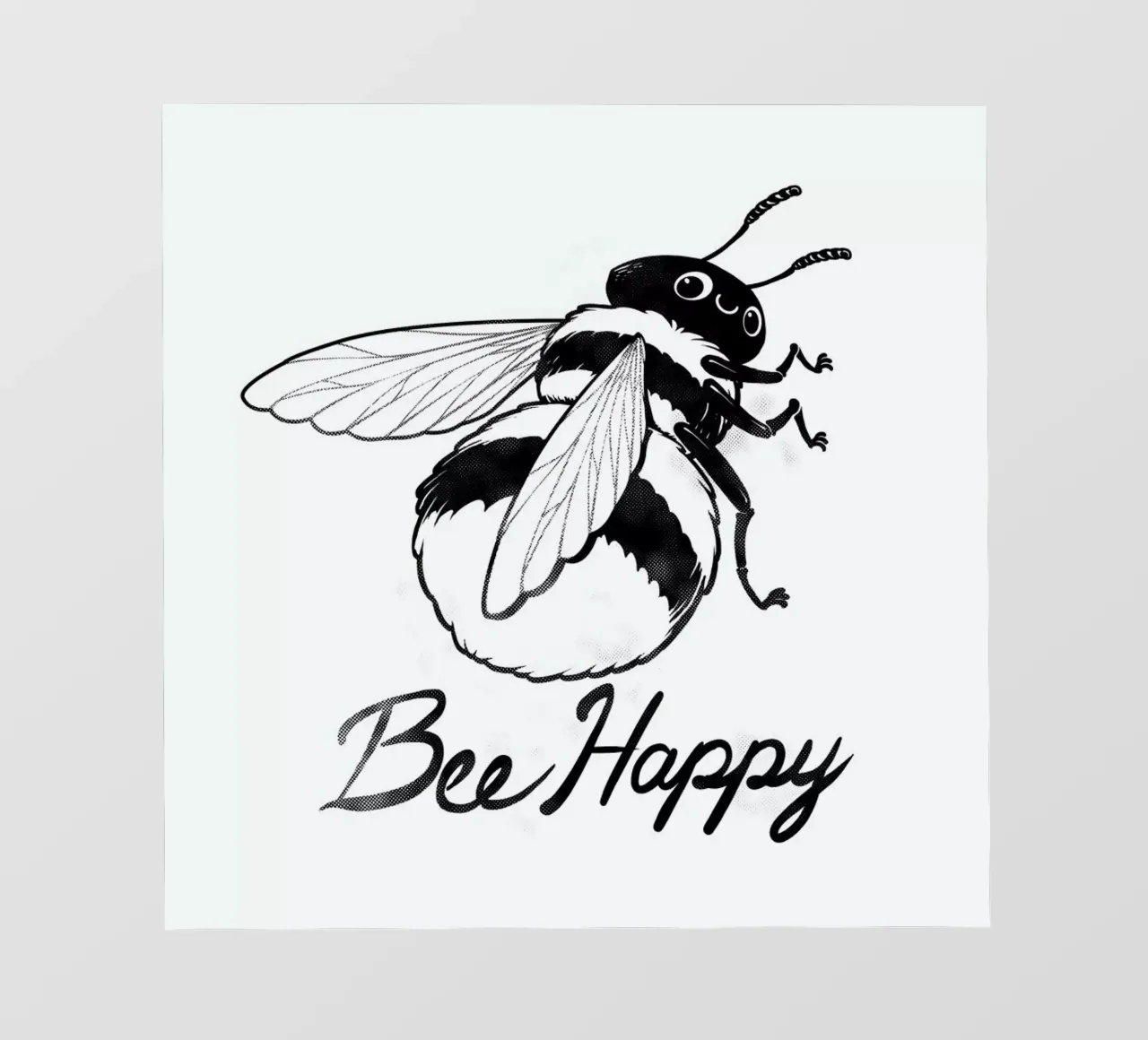 Bee Happy pellicola backlit da Tobe Fonseca