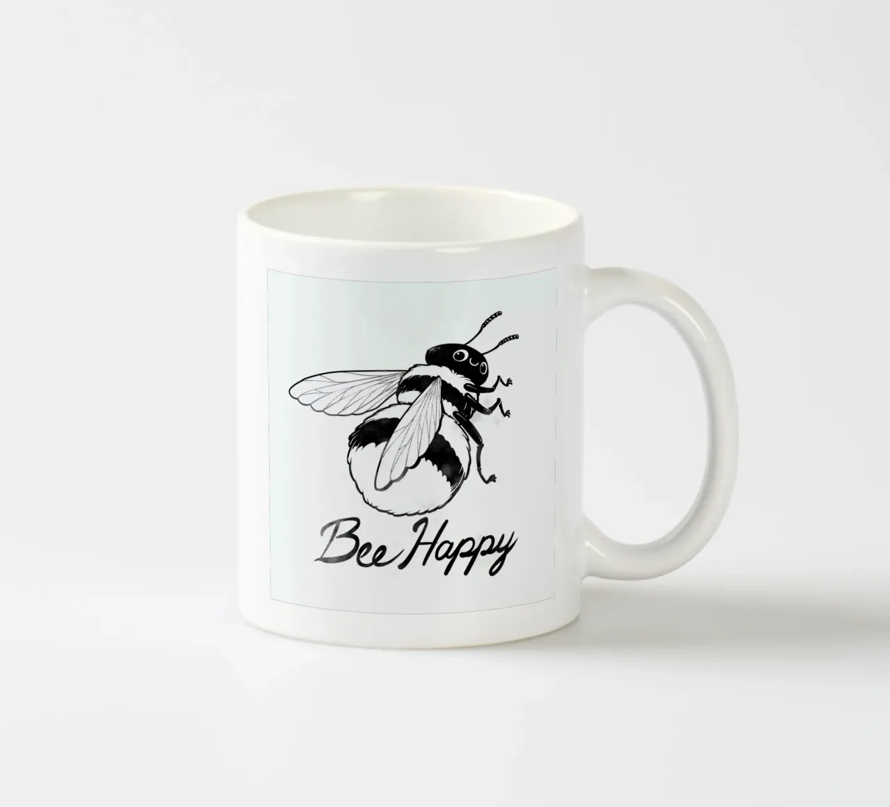 Bee Happy tazza in ceramica da Tobe Fonseca