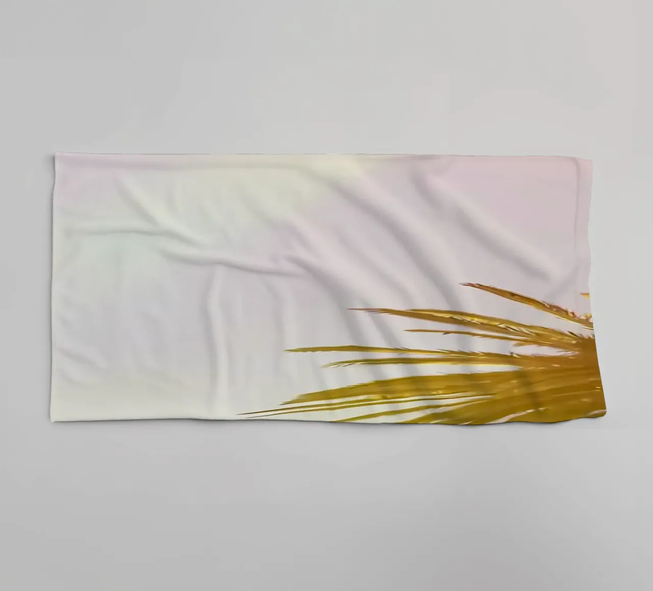 Palm Trees 55 towel by Matthew Katz