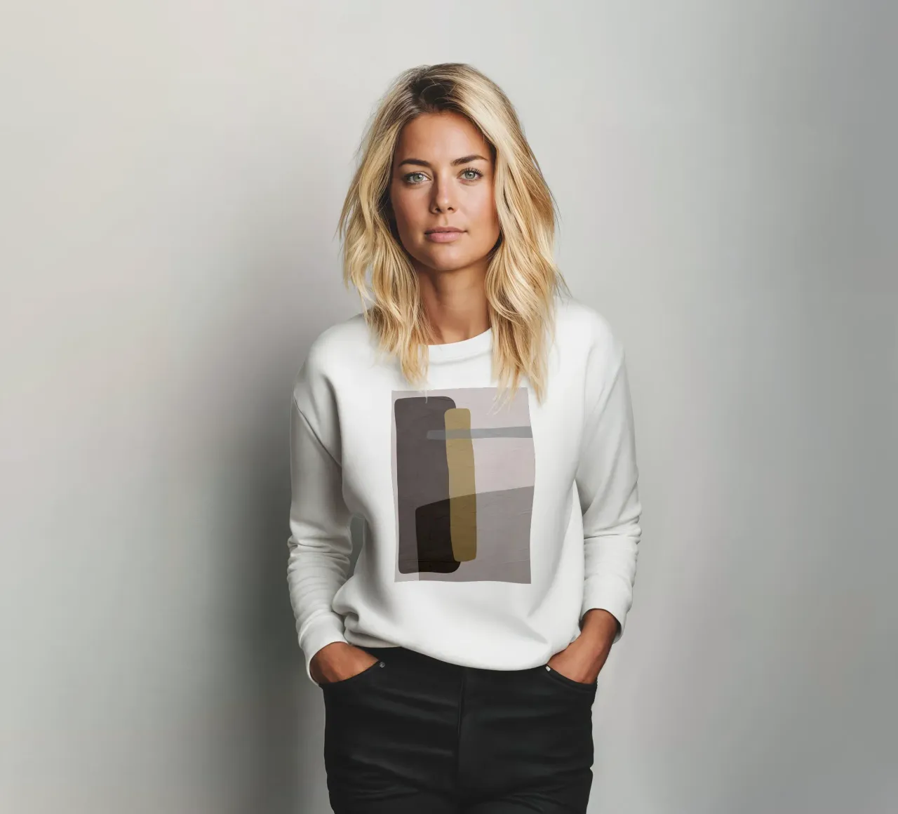 ORGANIC ABSTRACT 128A sweatshirt by Aiden Garcia