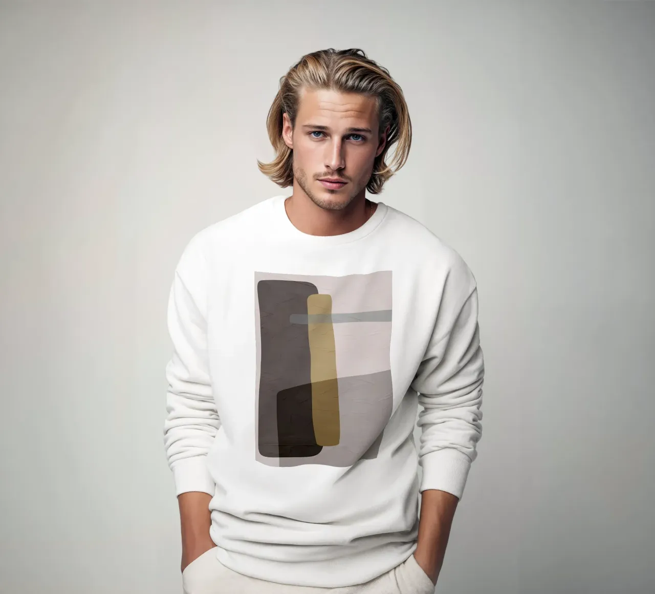 ORGANIC ABSTRACT 128A sweatshirt by Aiden Garcia