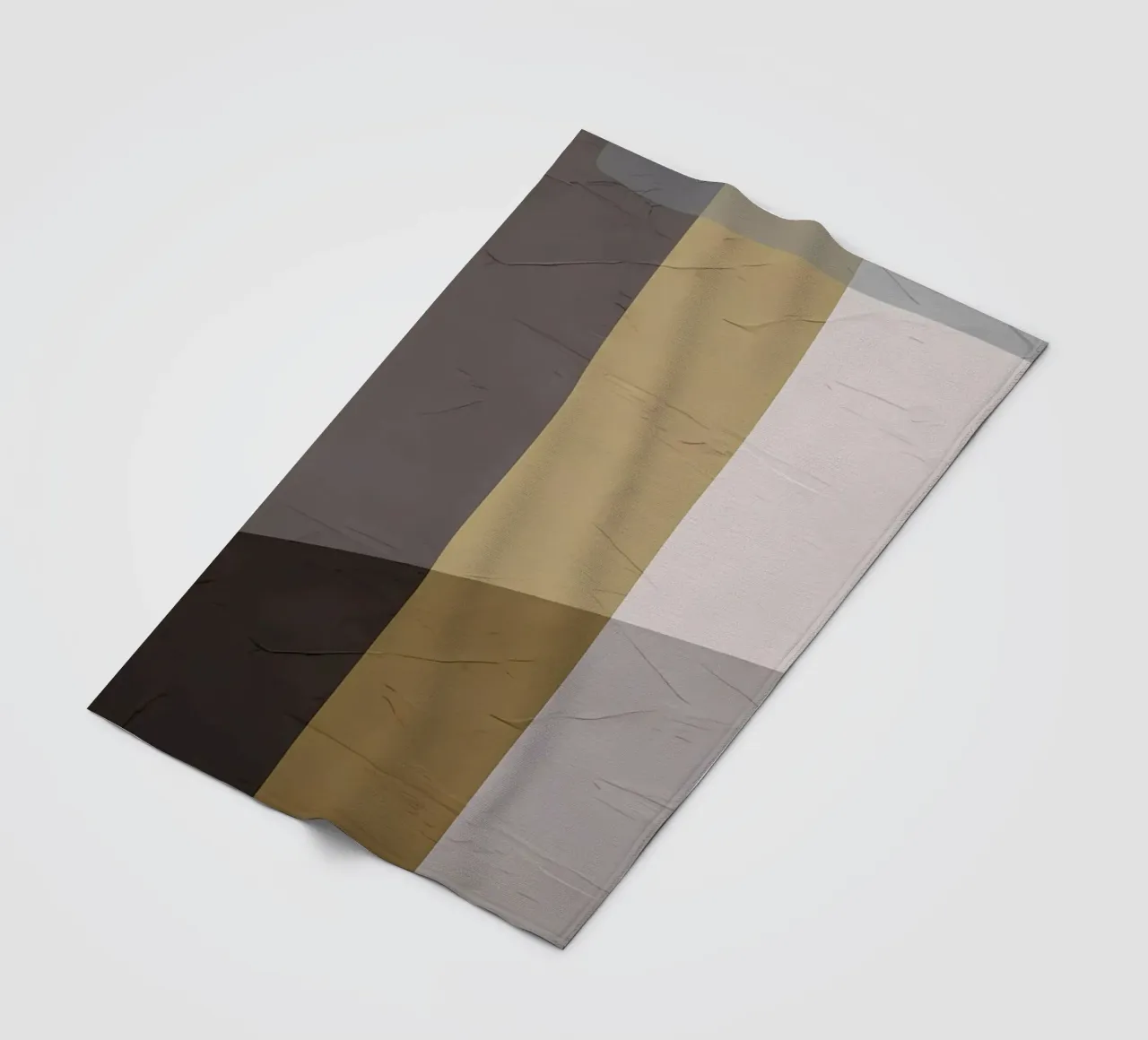 ORGANIC ABSTRACT 128A fleece blanket by Aiden Garcia