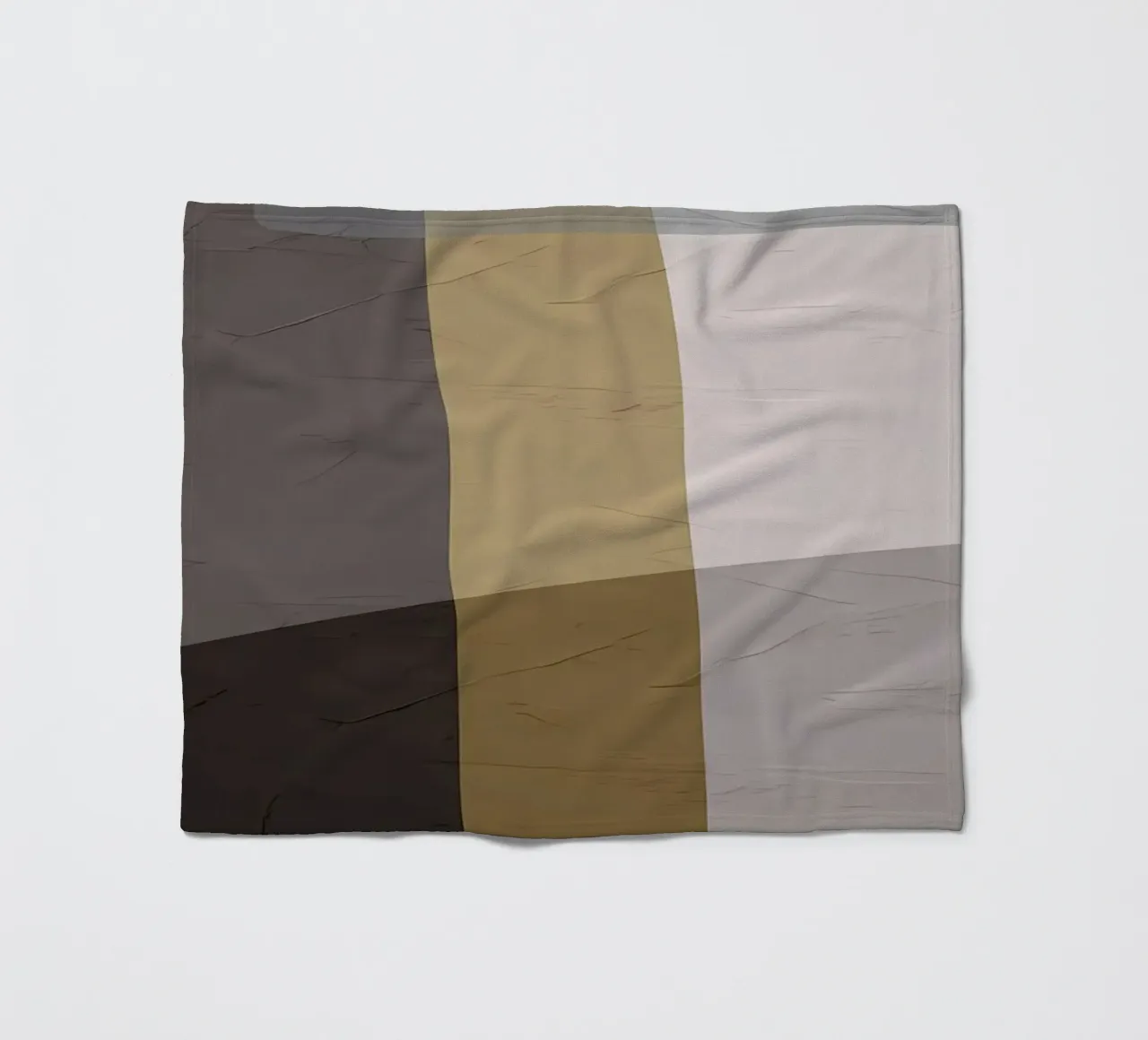 ORGANIC ABSTRACT 128A fleece blanket by Aiden Garcia