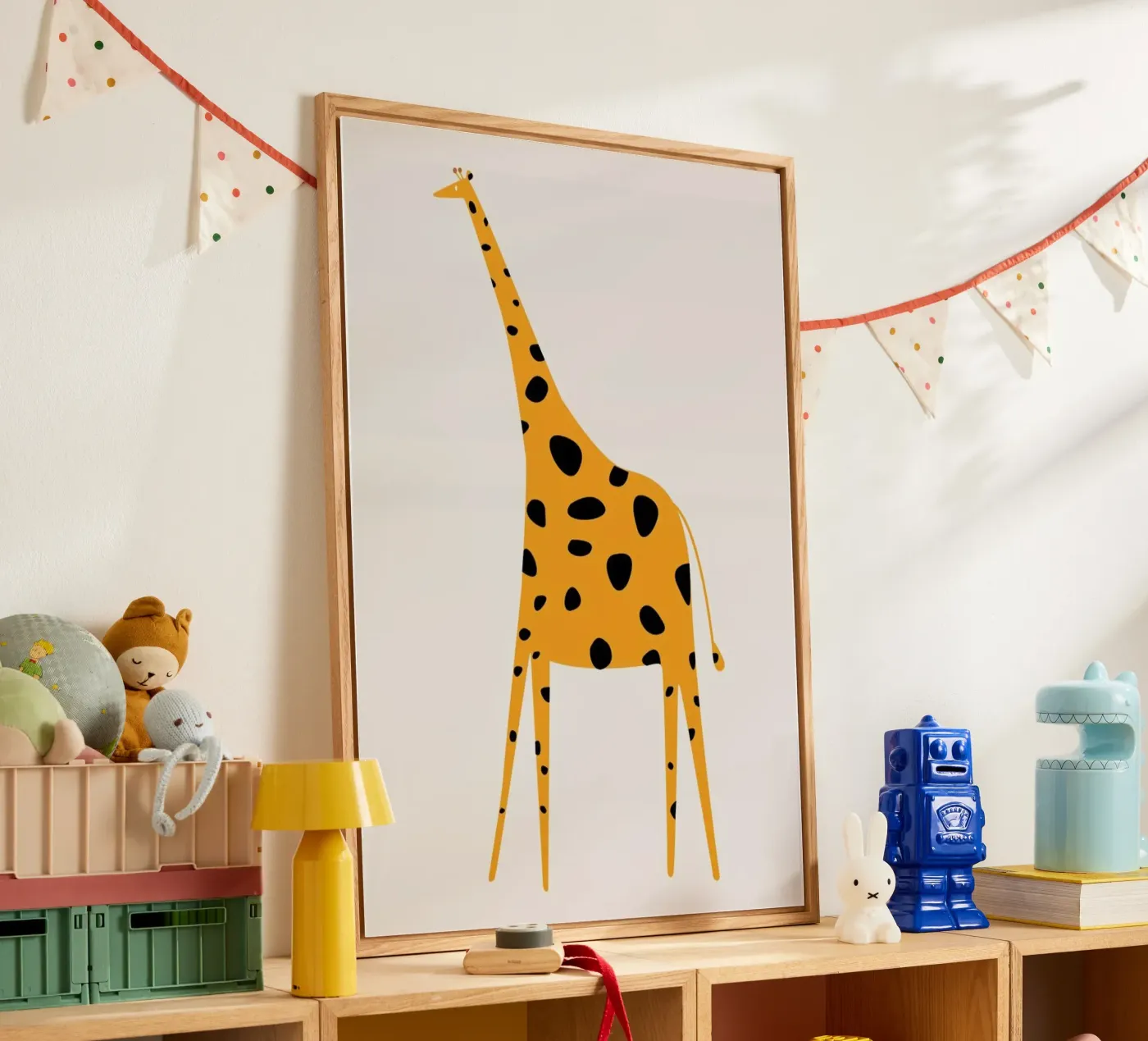 Cute Griraffe plexiglas de Kubistika