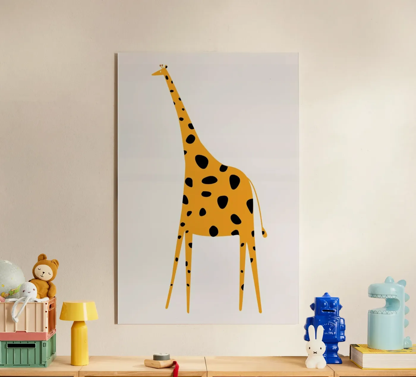 Cute Griraffe plexiglas de Kubistika