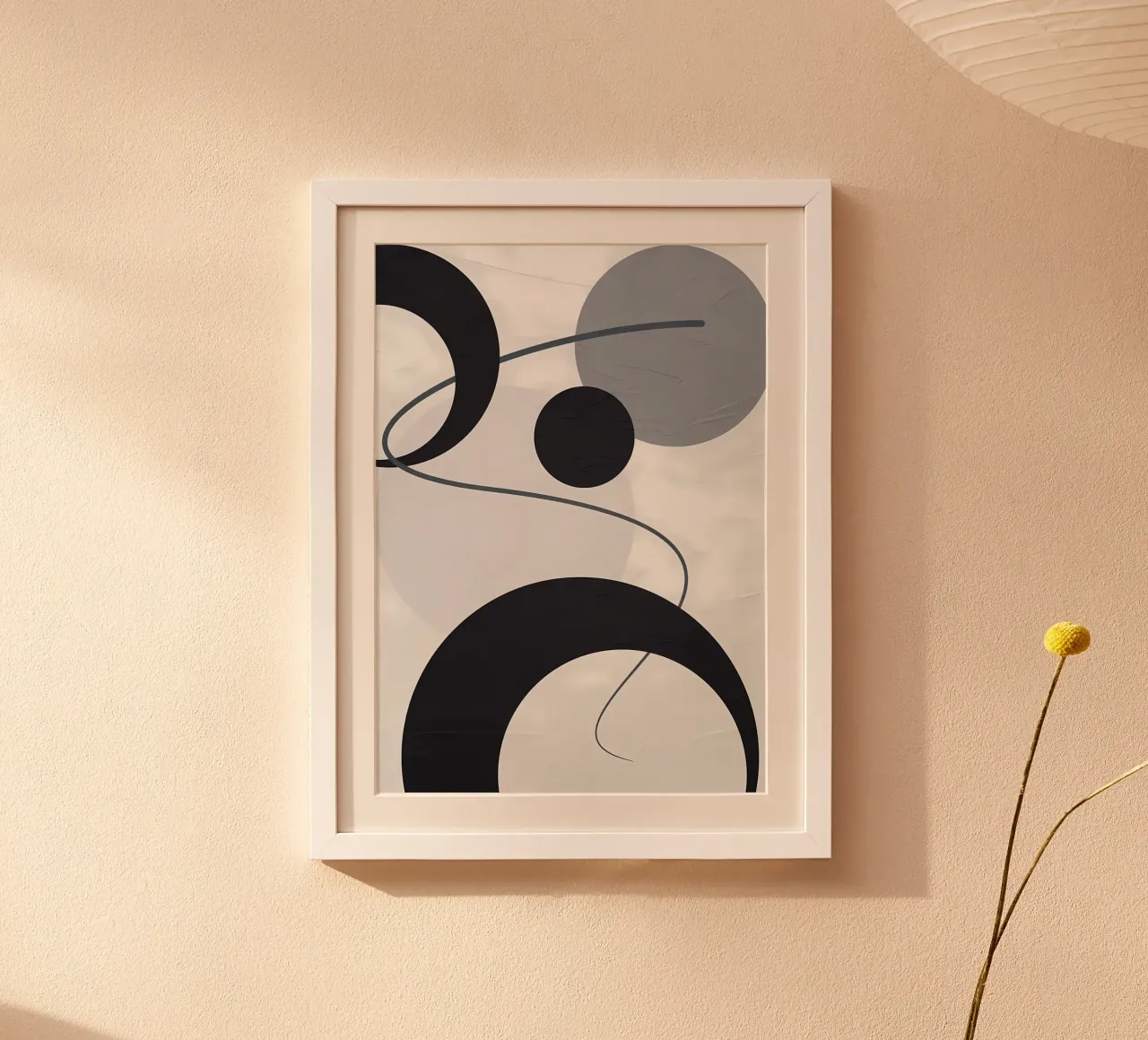 GEOMETRIC ABSTRACT 487A hahnemühle by Aiden Garcia