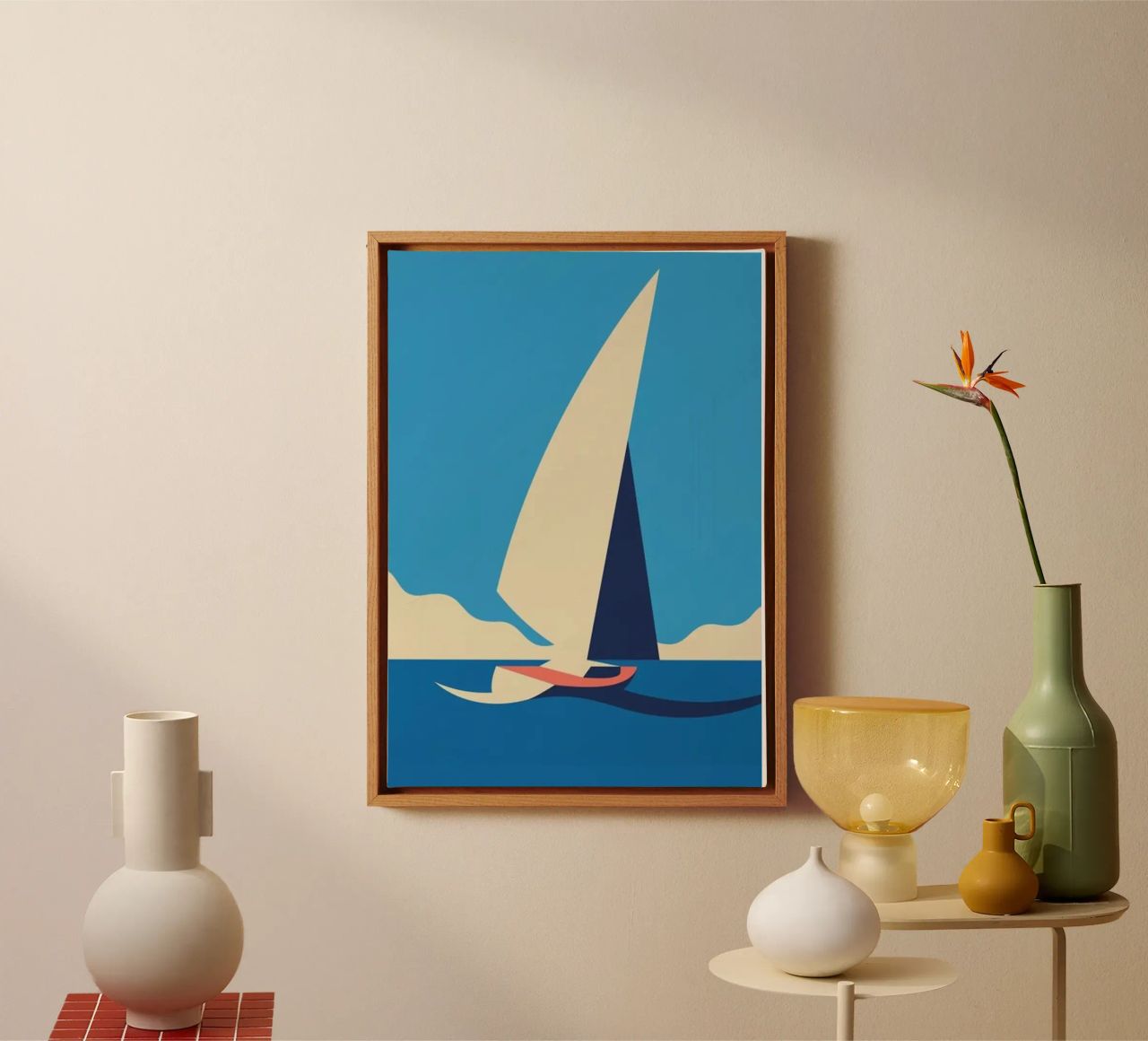 Erstaunliche Kunst Nr. 6 Leinwand von Maria studio