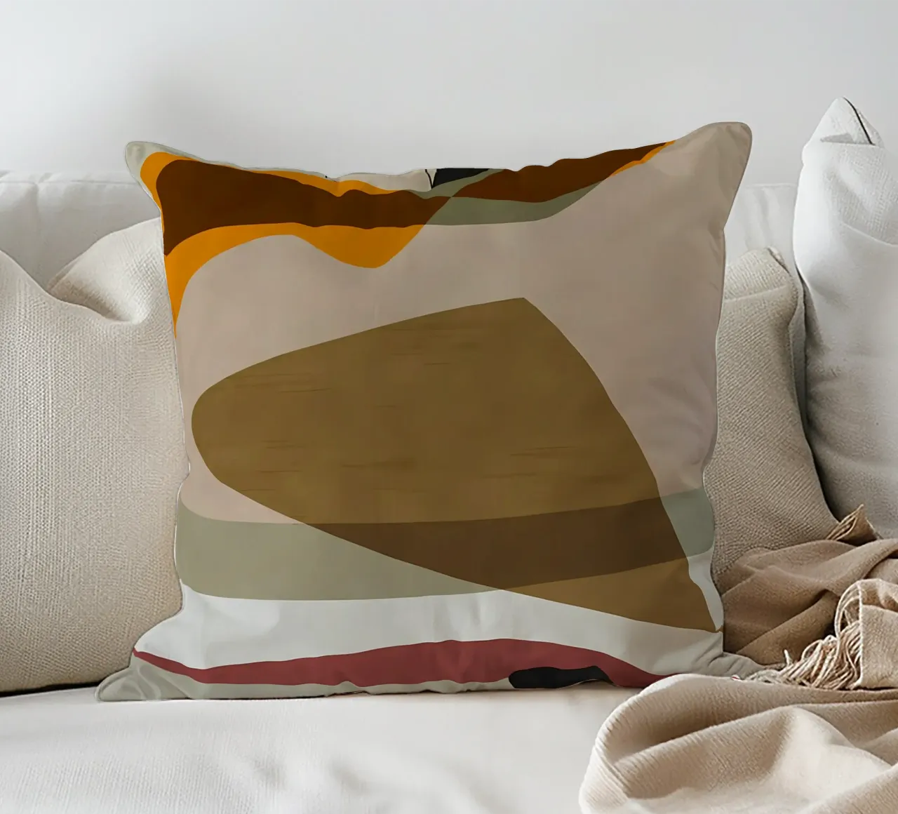 Mid Century 60 decorative cushion by Aiden Garcia