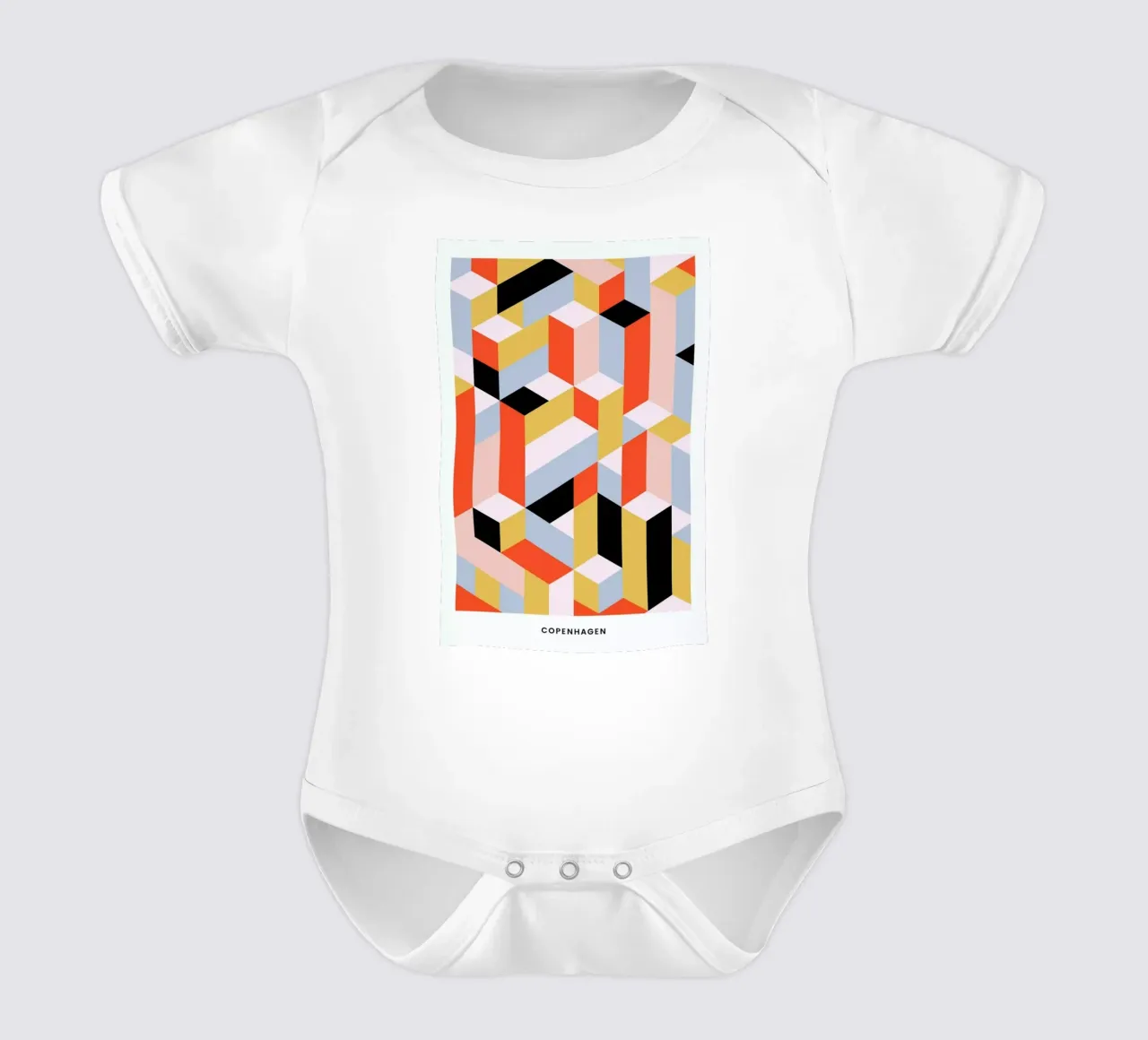 Copenhagen body neonato maniche corte da daylight design studio