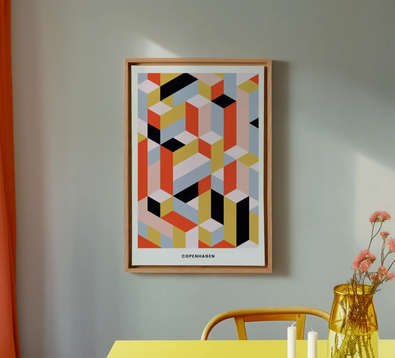 Copenhagen tela con Cornice a cassetta da daylight design studio