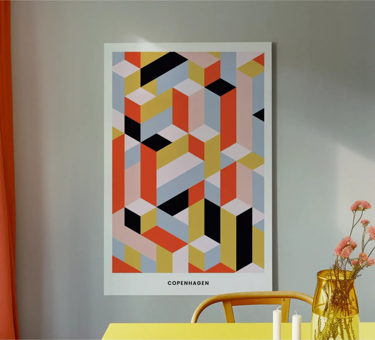 Copenhagen tela con Cornice a cassetta da daylight design studio