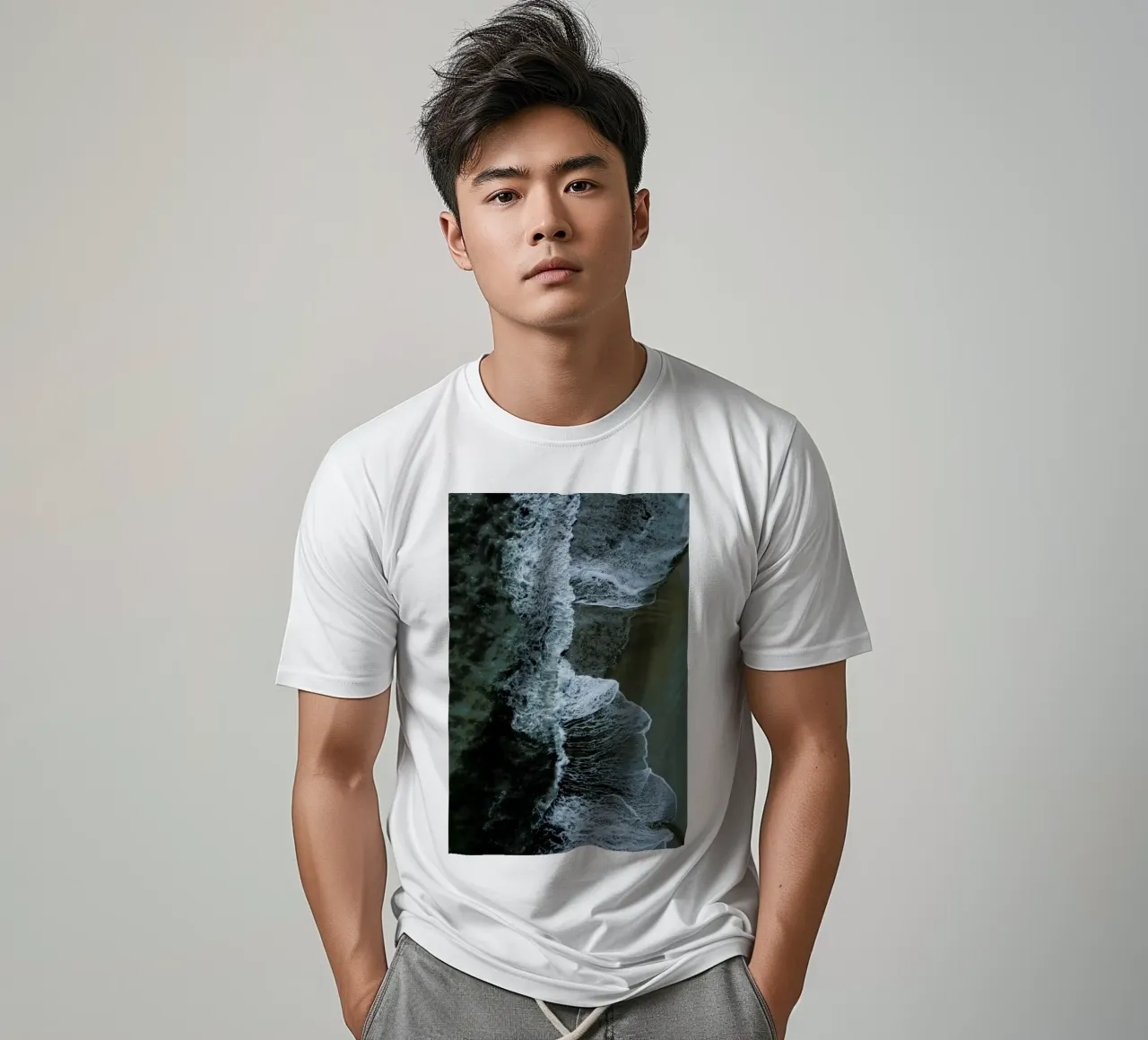 Wild Waves t-shirt by Studio Nahili