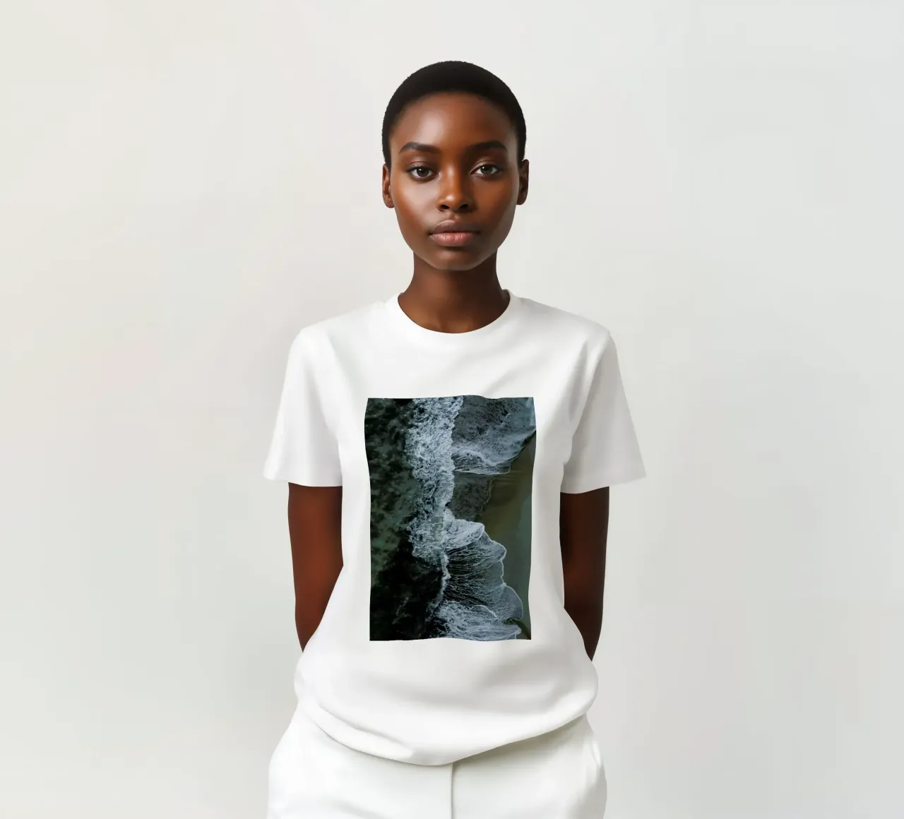 Wild Waves t-shirt by Studio Nahili