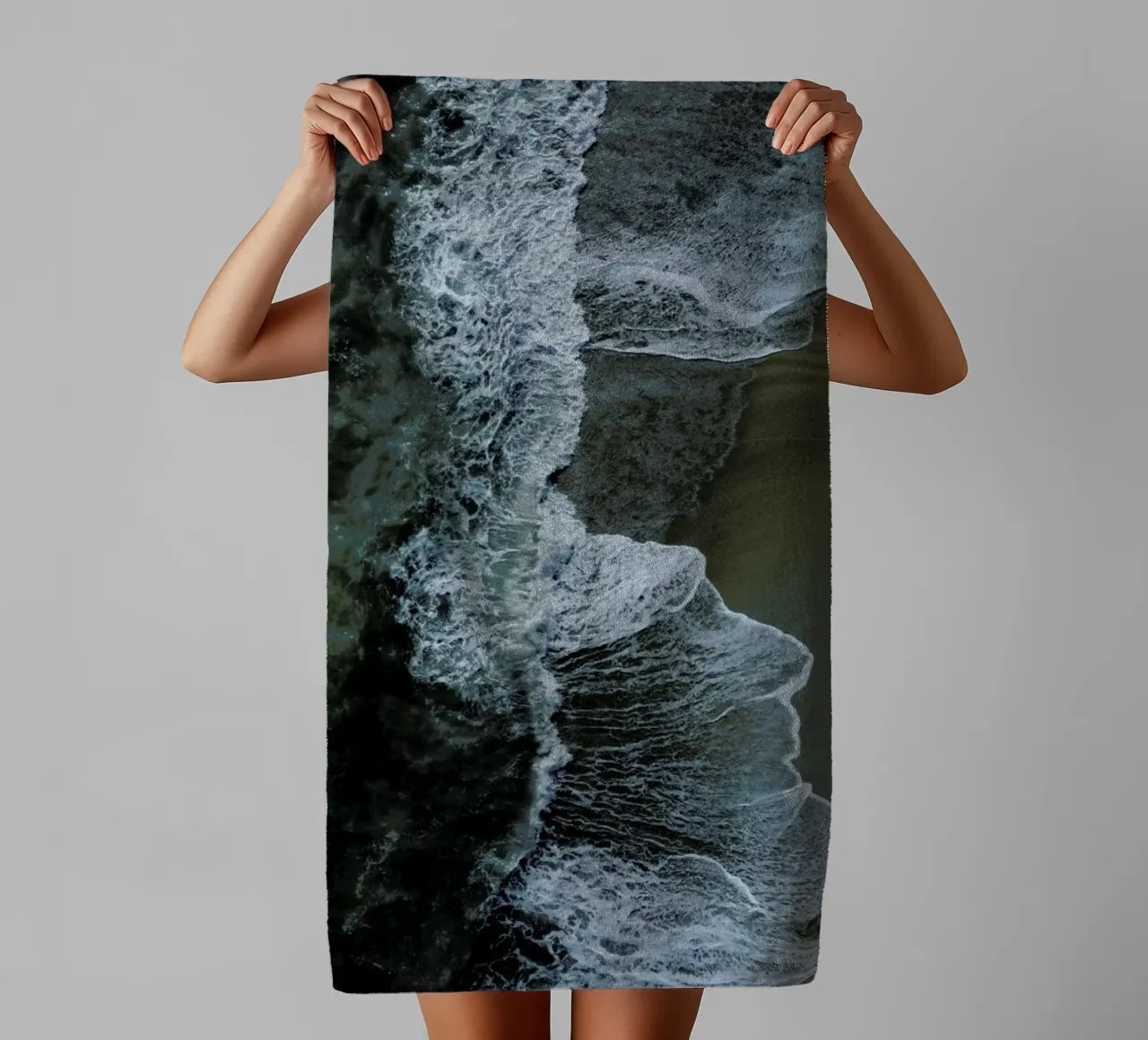 Wild Waves towel by Studio Nahili