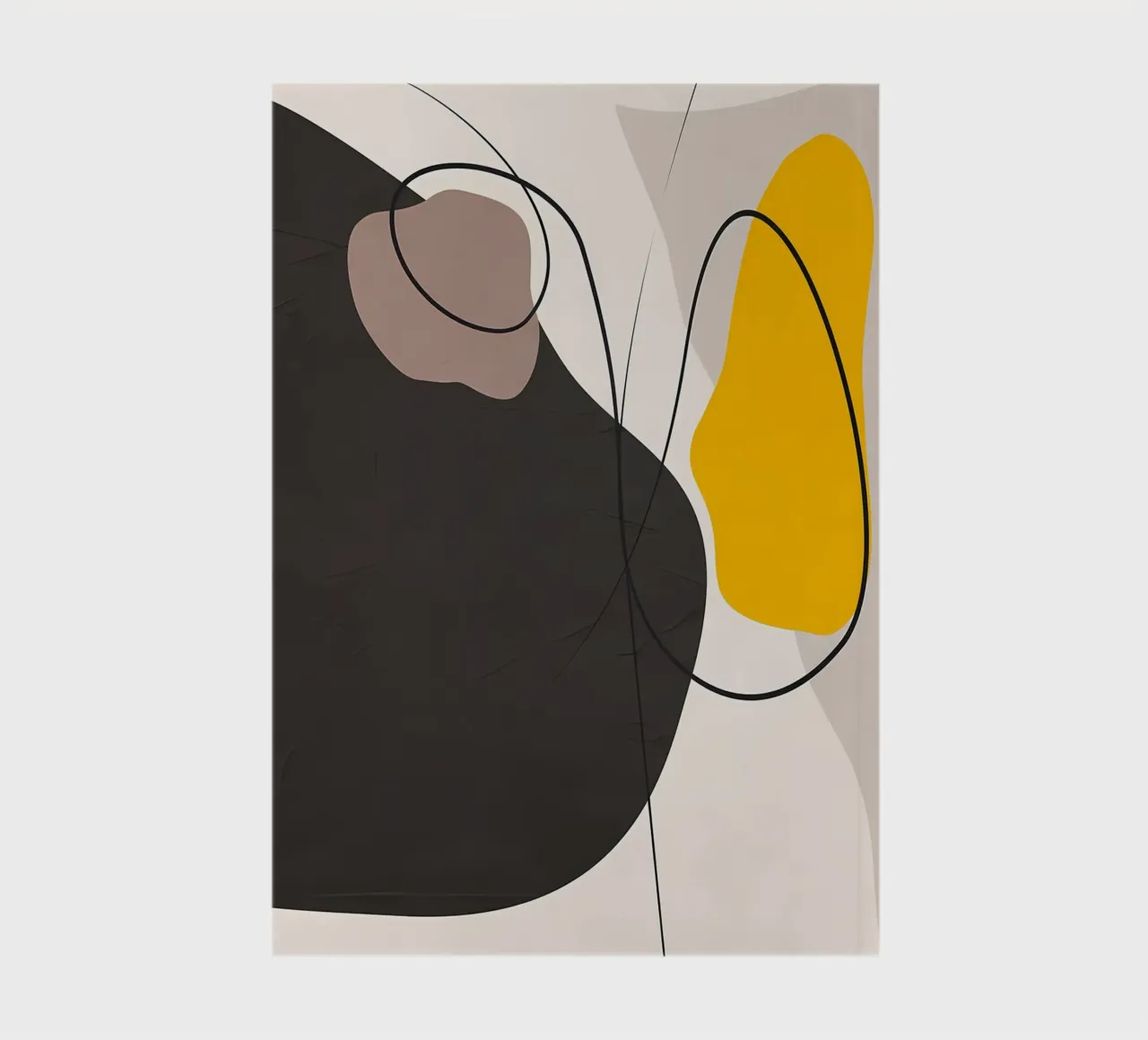ORGANIC ABSTRACT 150A notebook by Aiden Garcia