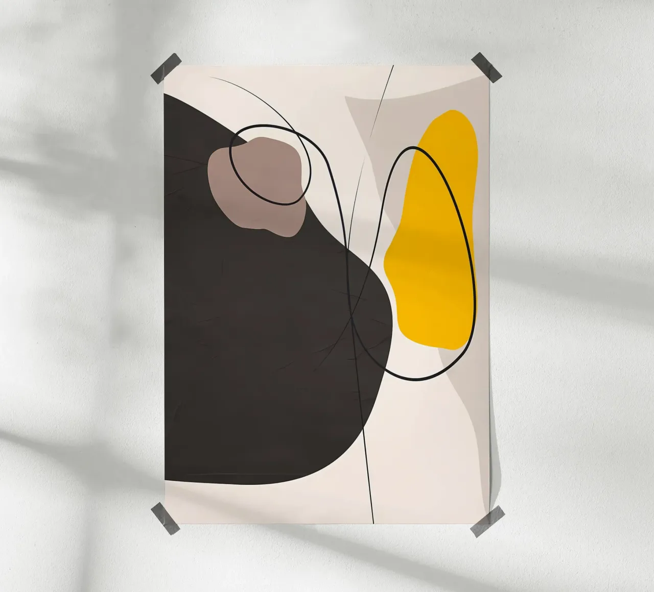 ORGANIC ABSTRACT 150A hahnemühle by Aiden Garcia