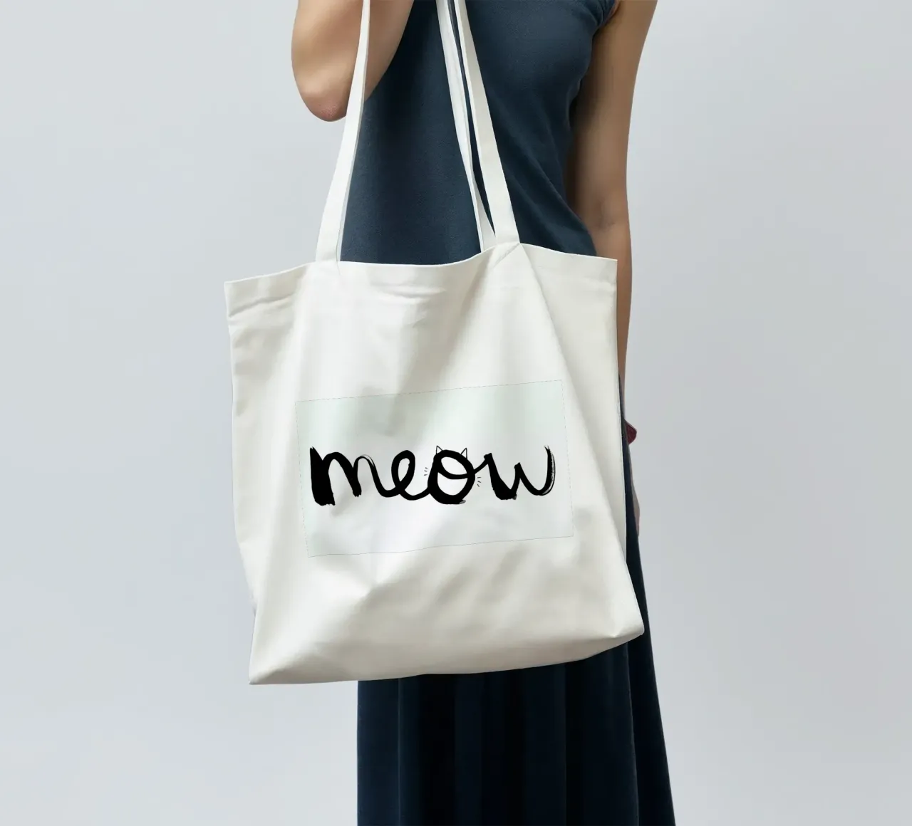 Meow borsa in juta da Dead Language
