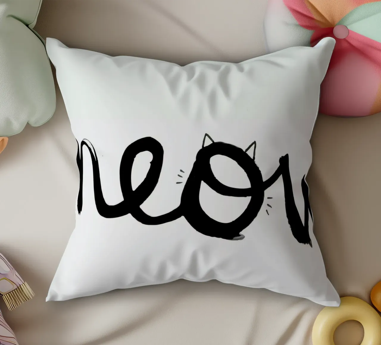Meow cuscino da Dead Language