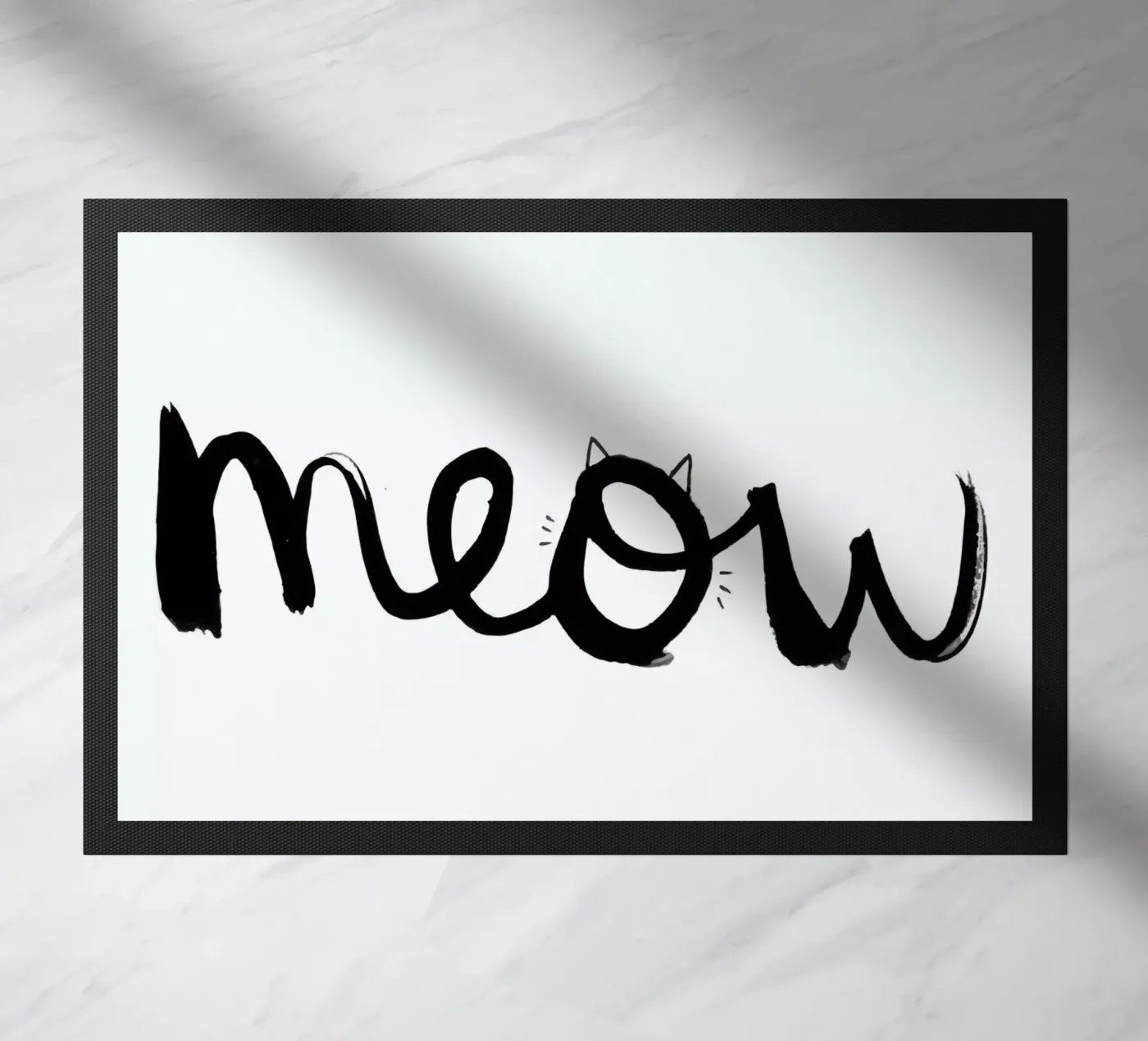Meow Fußmatte von Dead Language