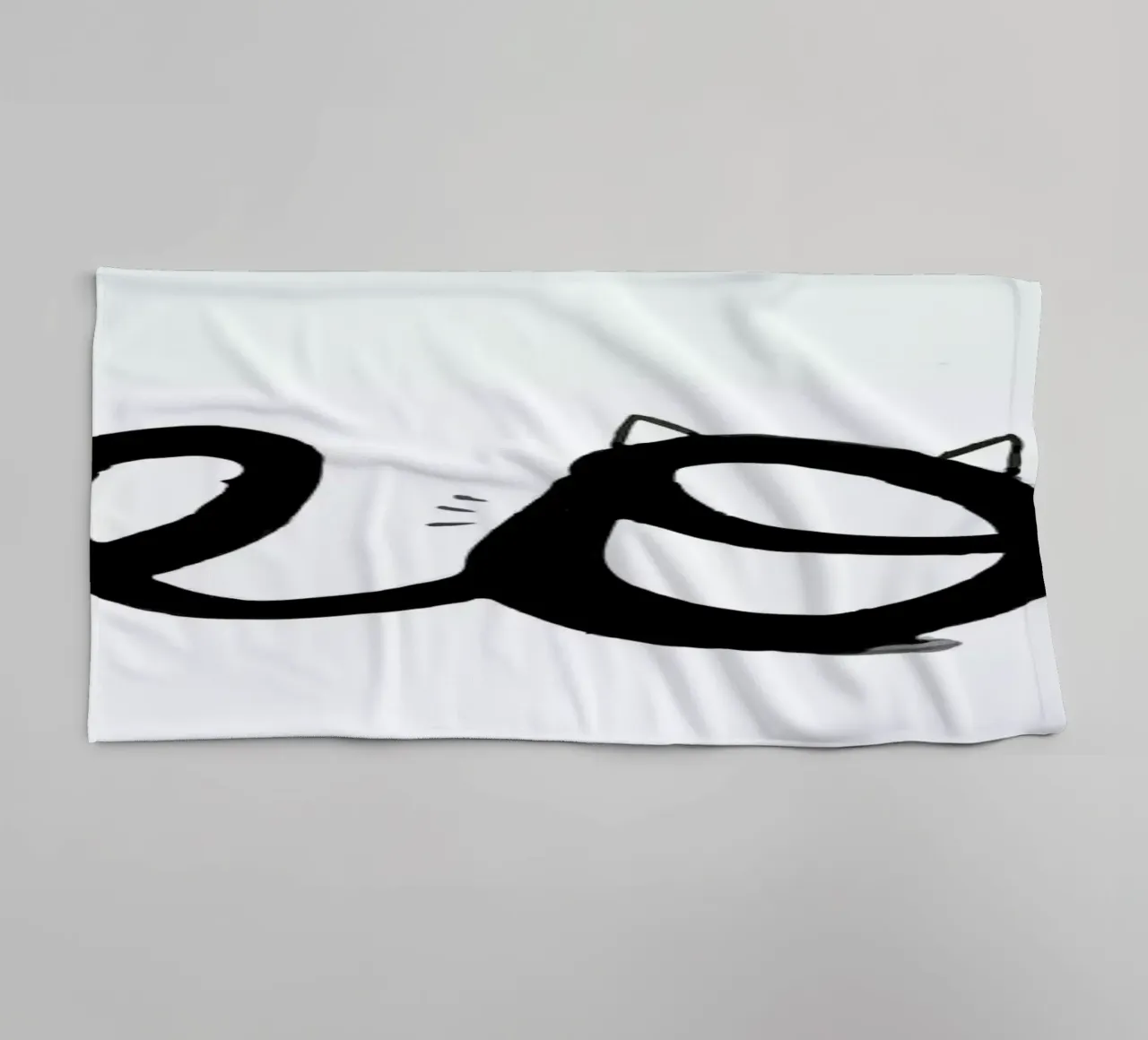 Meow towel by Dead Language