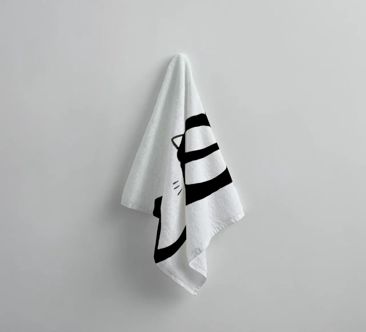 Meow towel by Dead Language