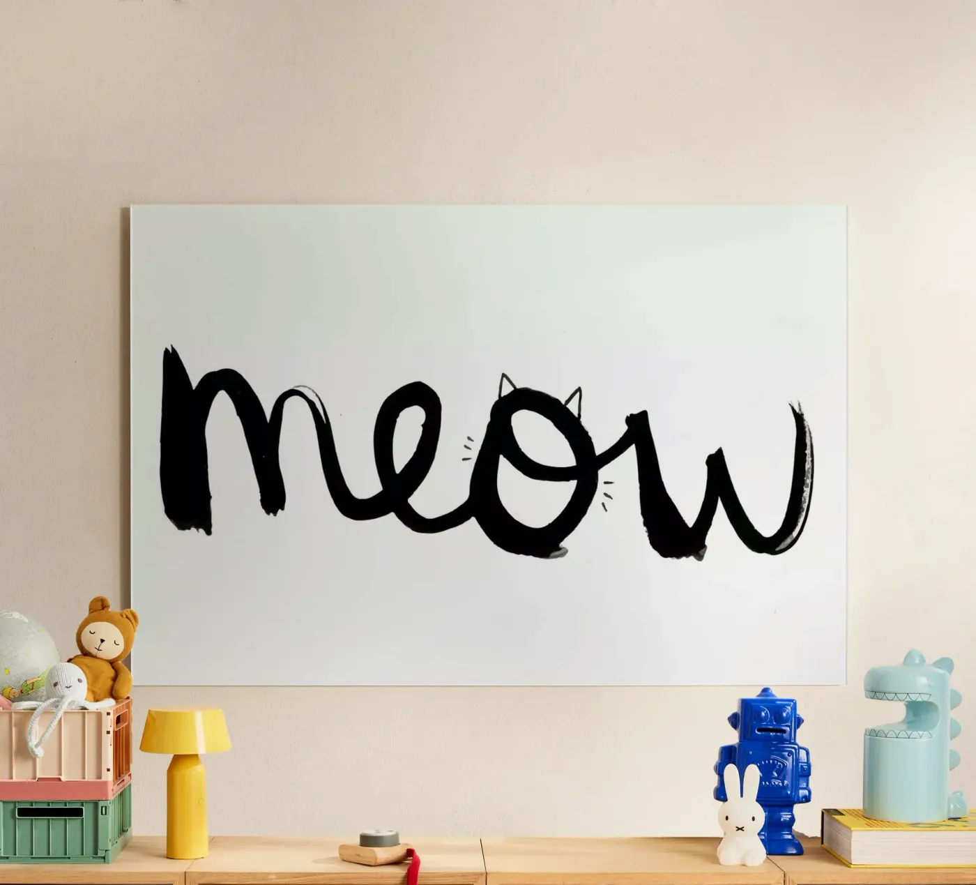 Meow plexiglas de Dead Language