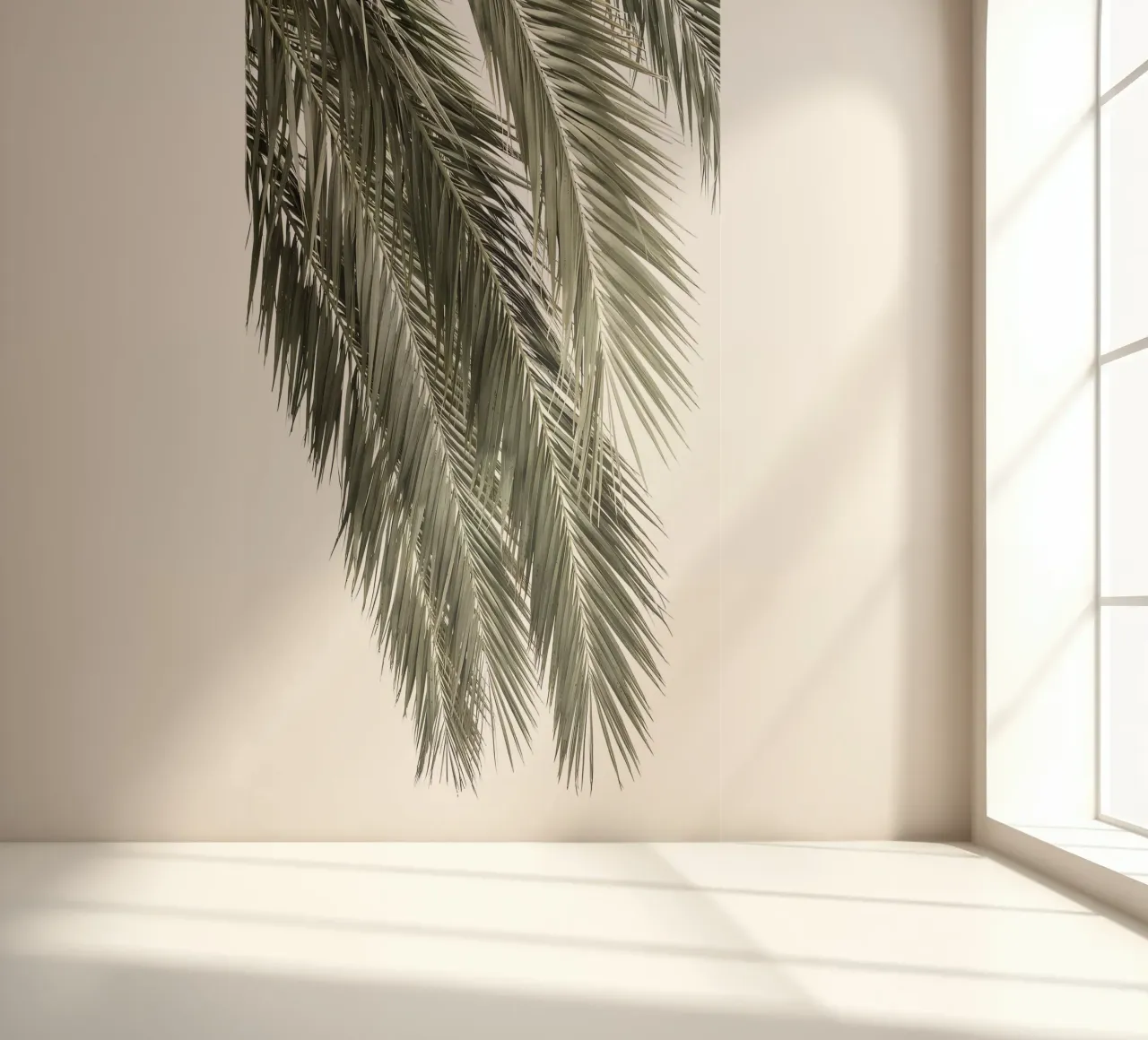 Palmblätter Fototapete von Matthew Katz