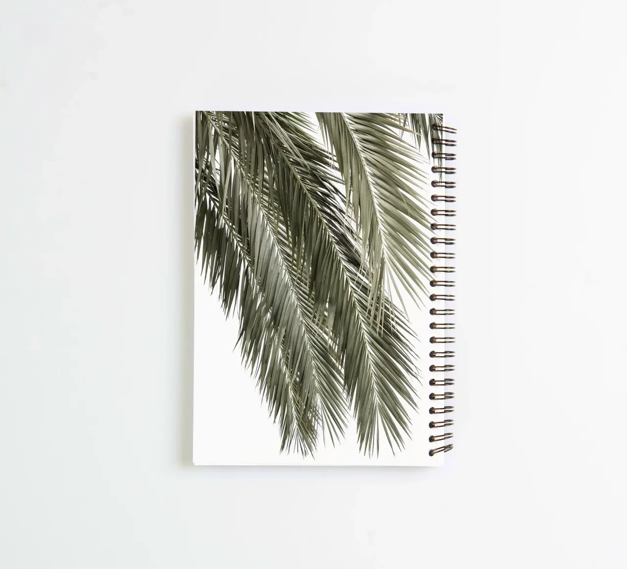Palm Tree Leaves spiral notebook by Matthew Katz