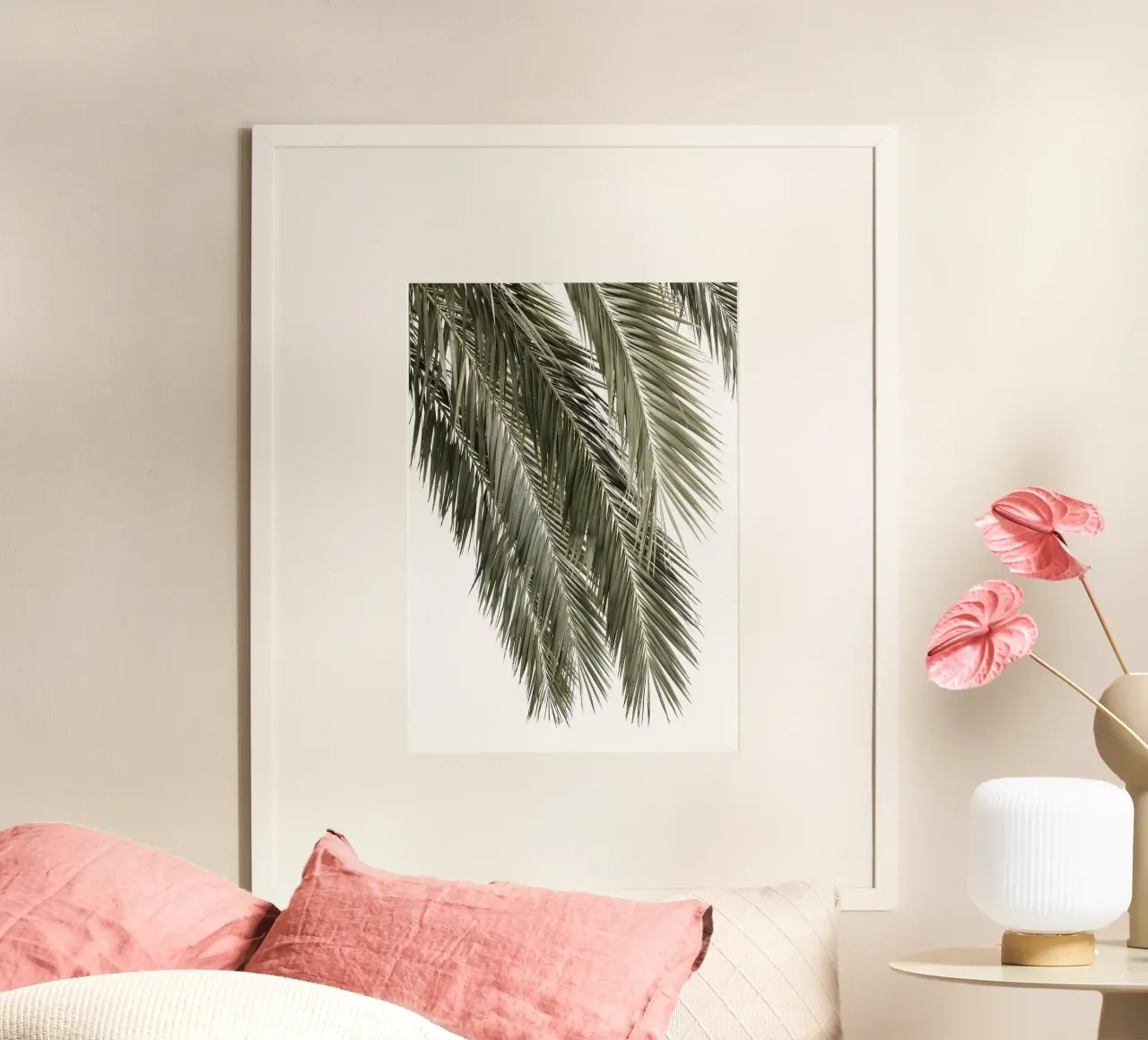 Palmblätter Poster von Matthew Katz