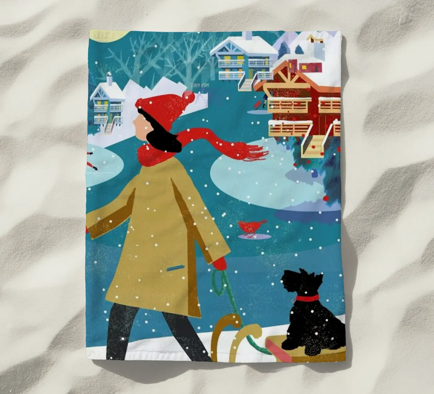 Winter Walk telo mare da Rocket68