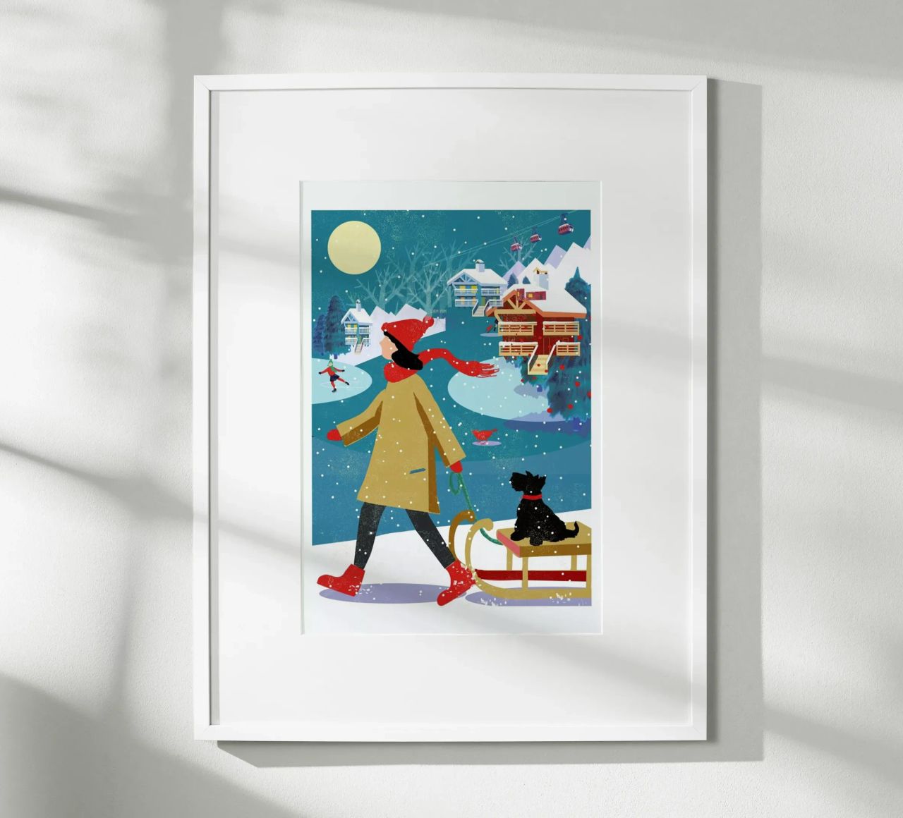 Winter Walk Poster von Rocket68
