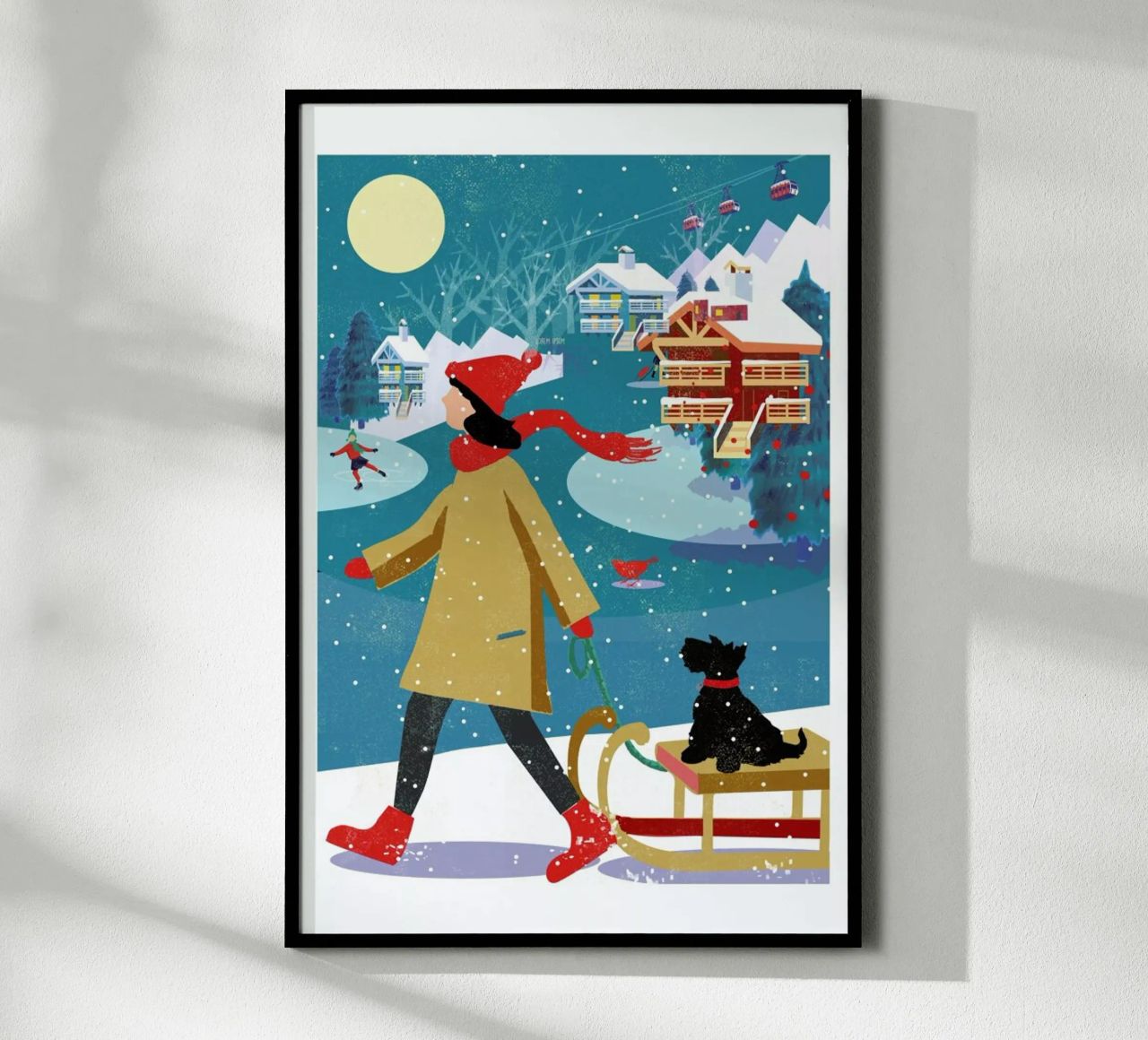 Winter Walk Poster von Rocket68