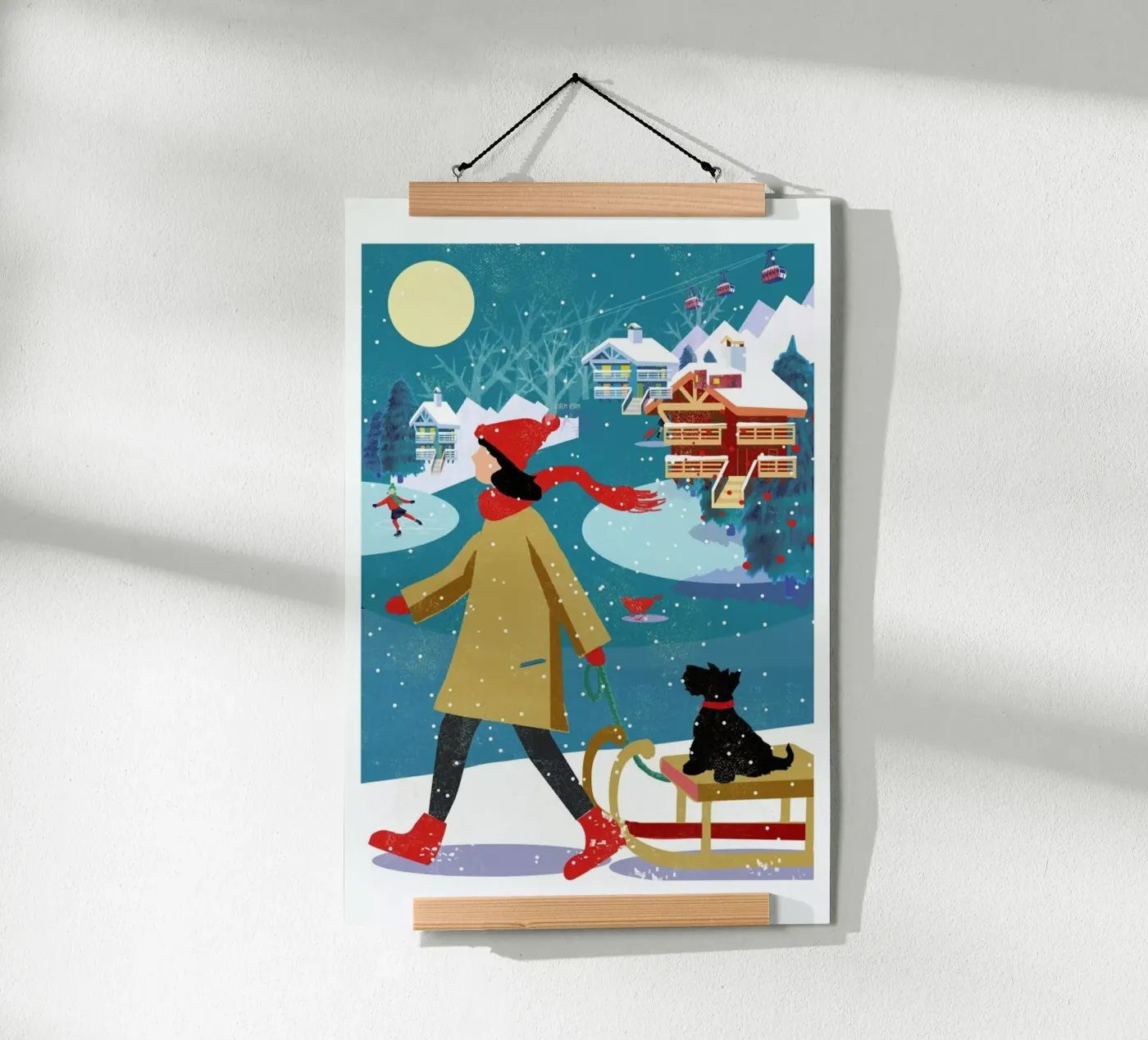 Winter Walk poster da Rocket68