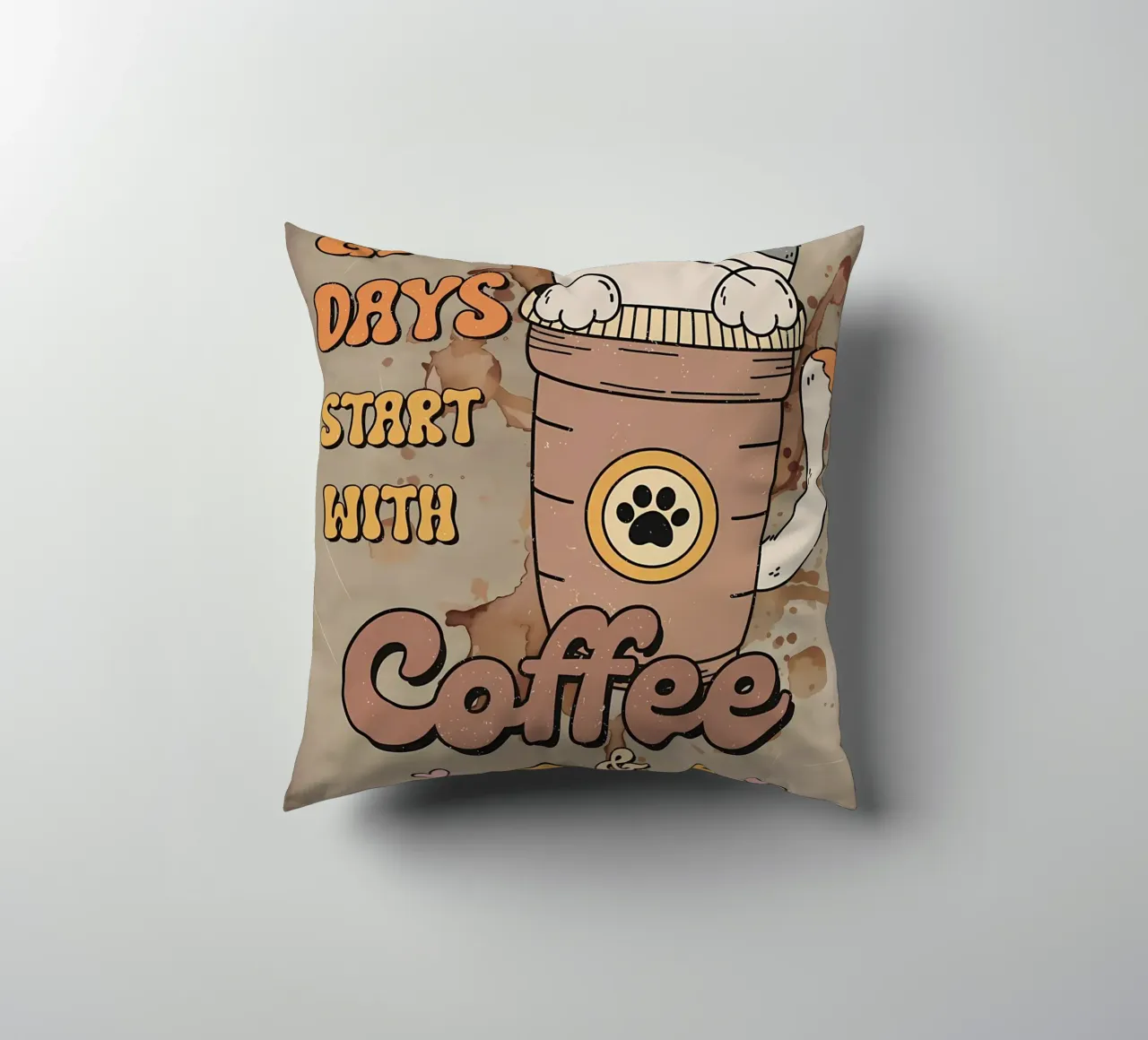 Caffè e gatti cuscino da Bartosz Powalka