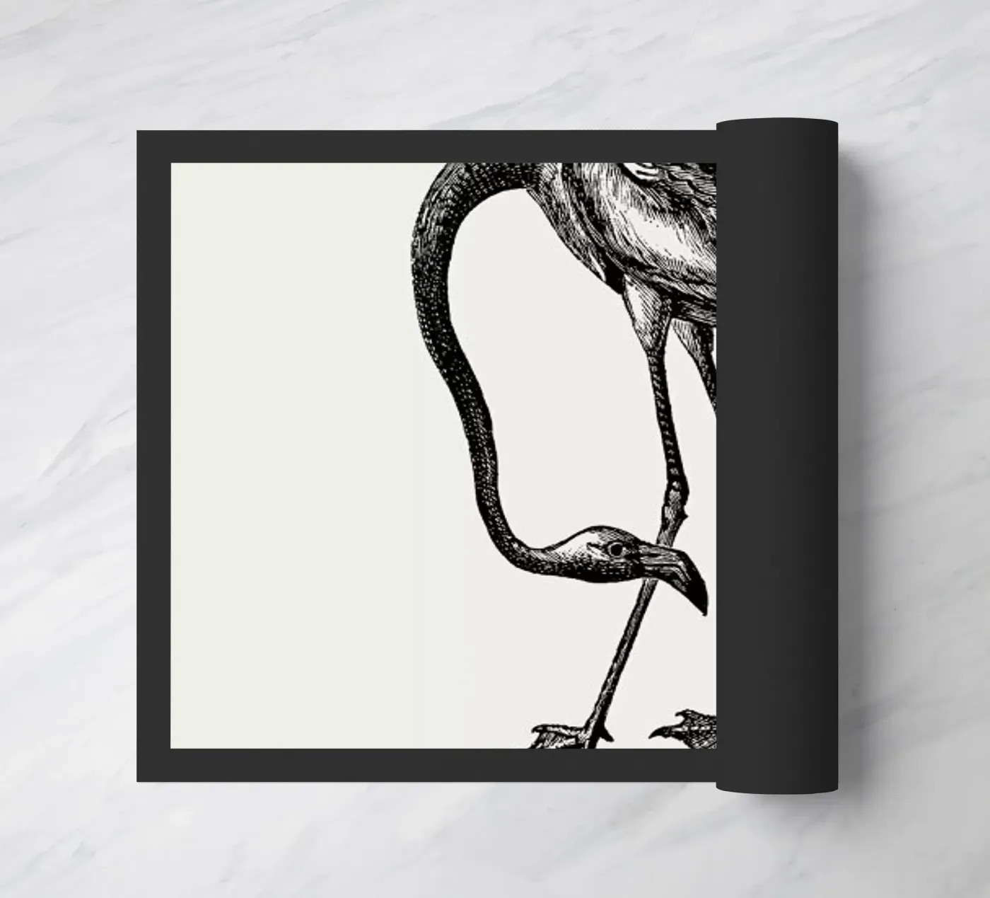 Flamingo doormat by Flora & Fauna