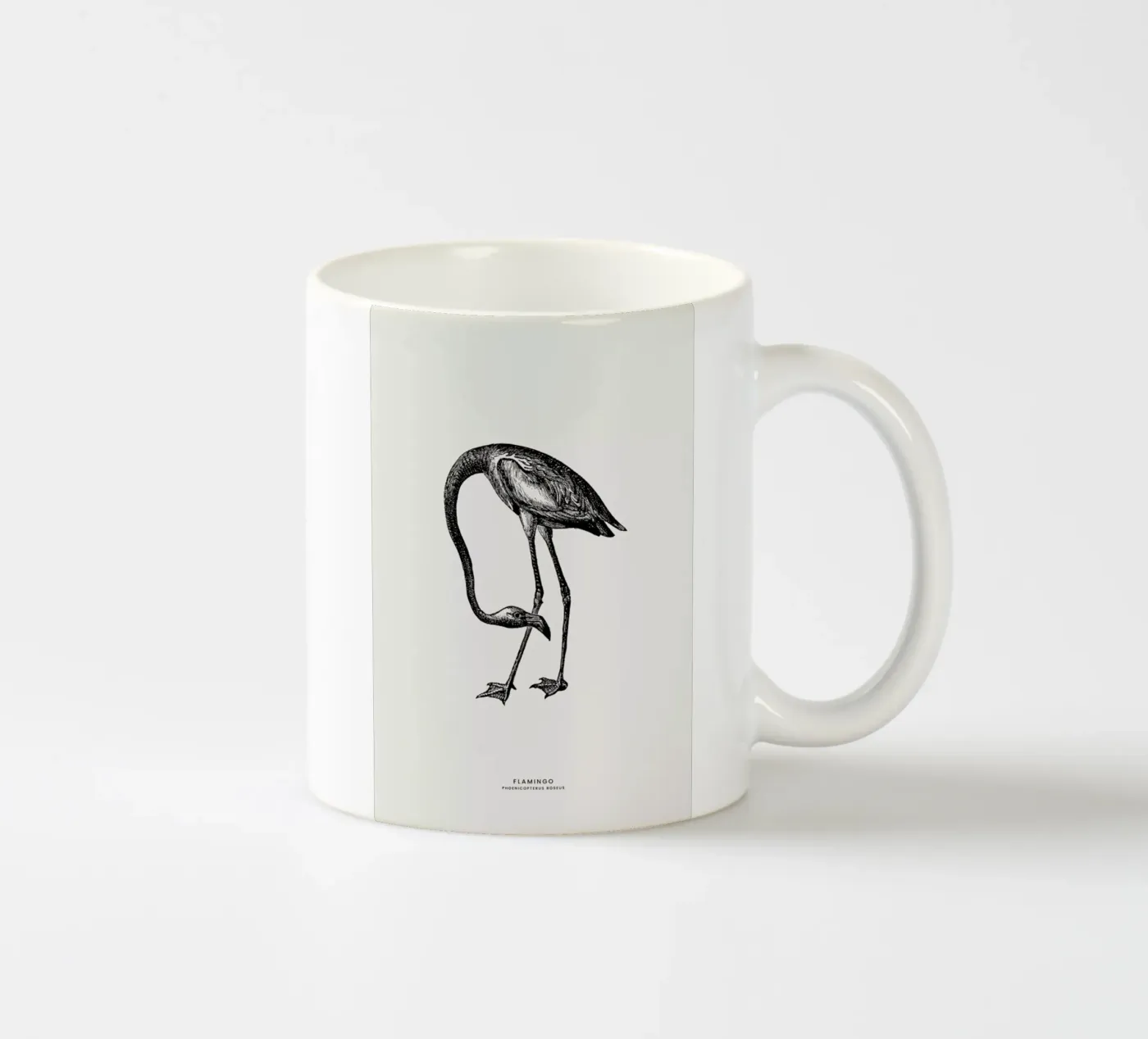 Flamingo ceramic mug by Flora & Fauna