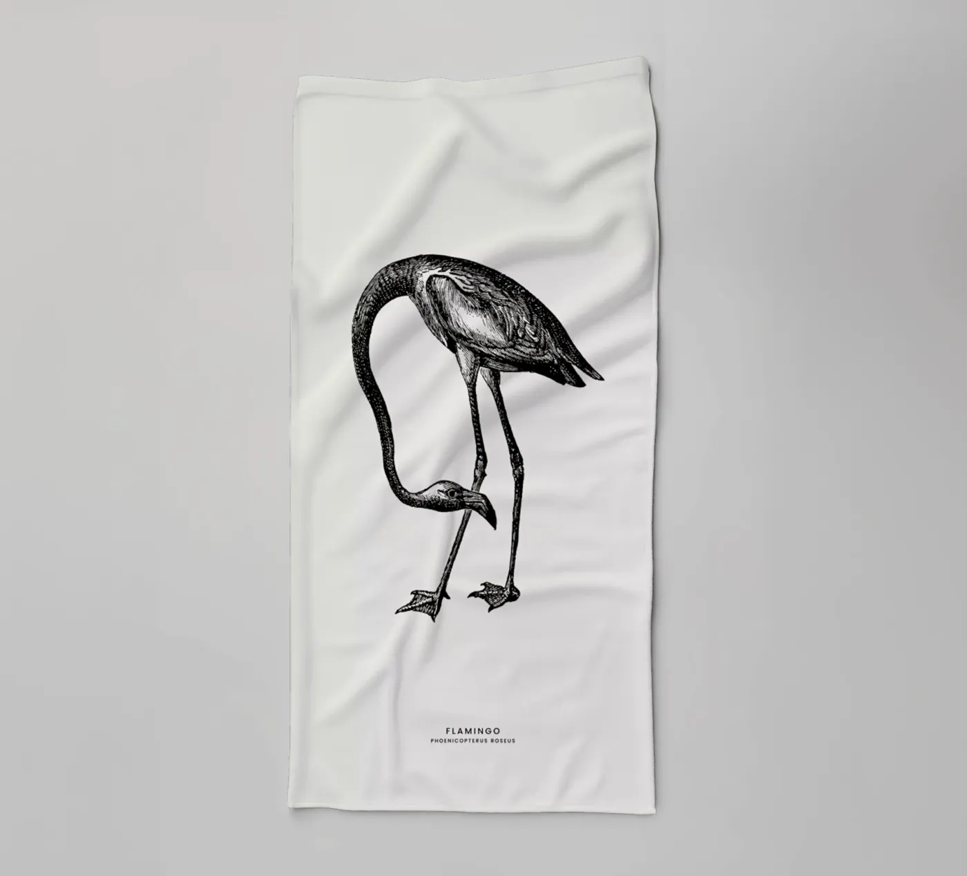 Flamingo badhanddoek van Flora & Fauna