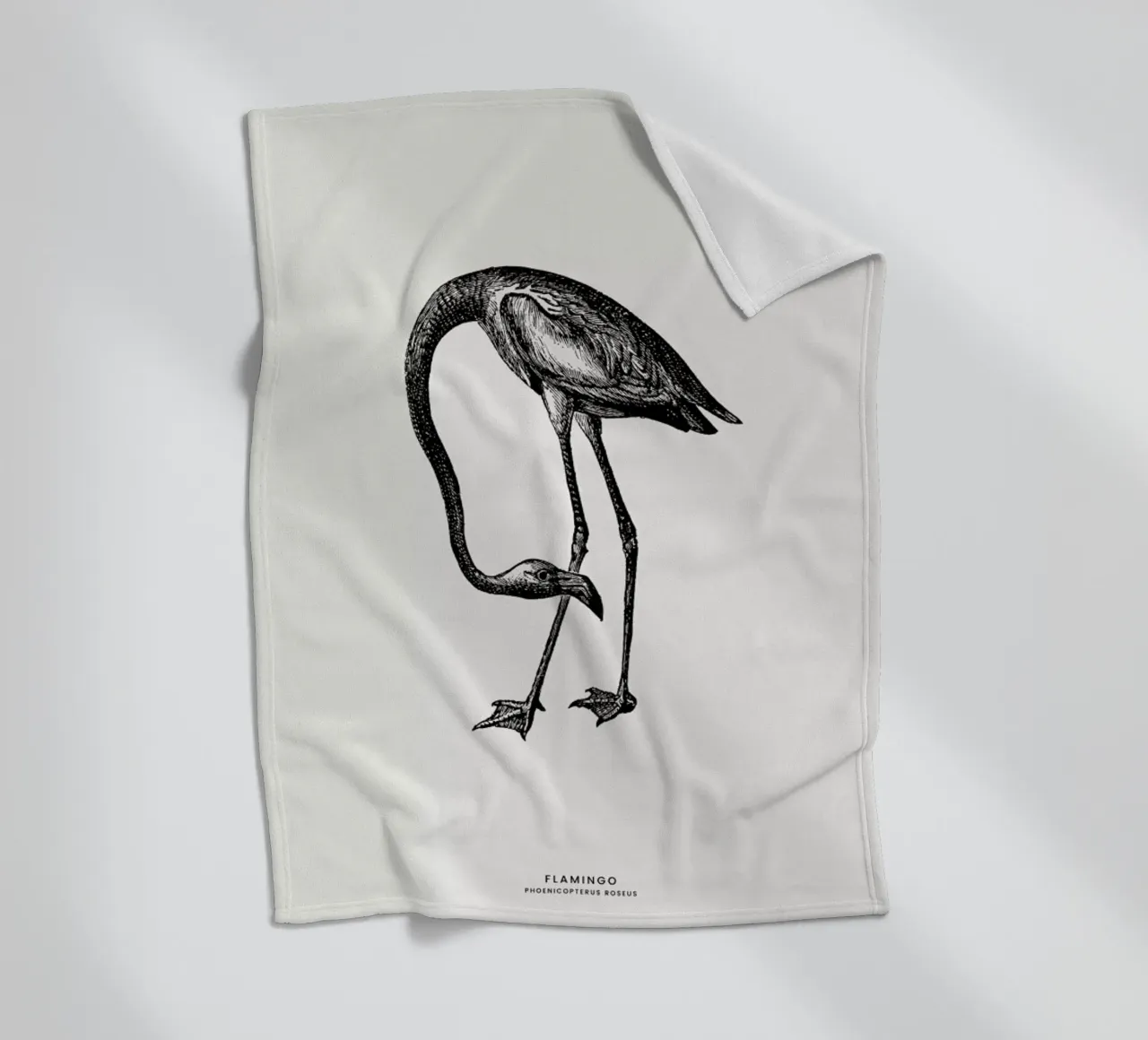 Flamingo coperta in pile da Flora & Fauna