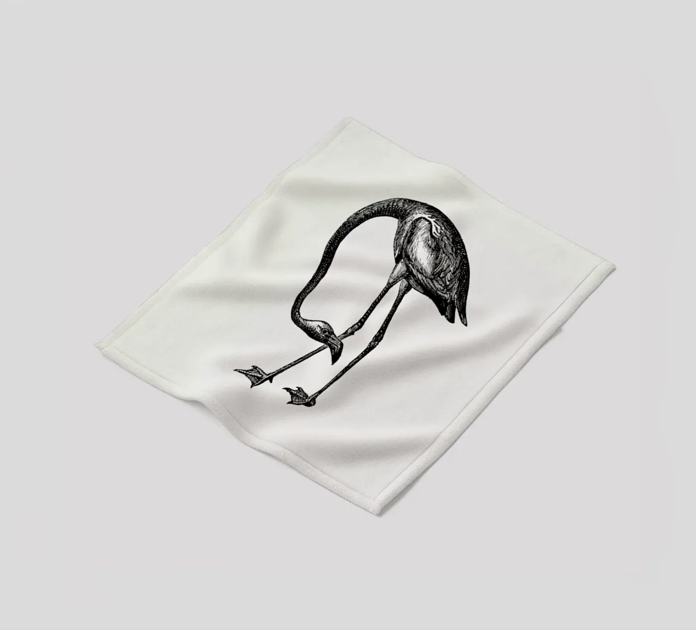 Flamingo Fleecedecke von Flora & Fauna