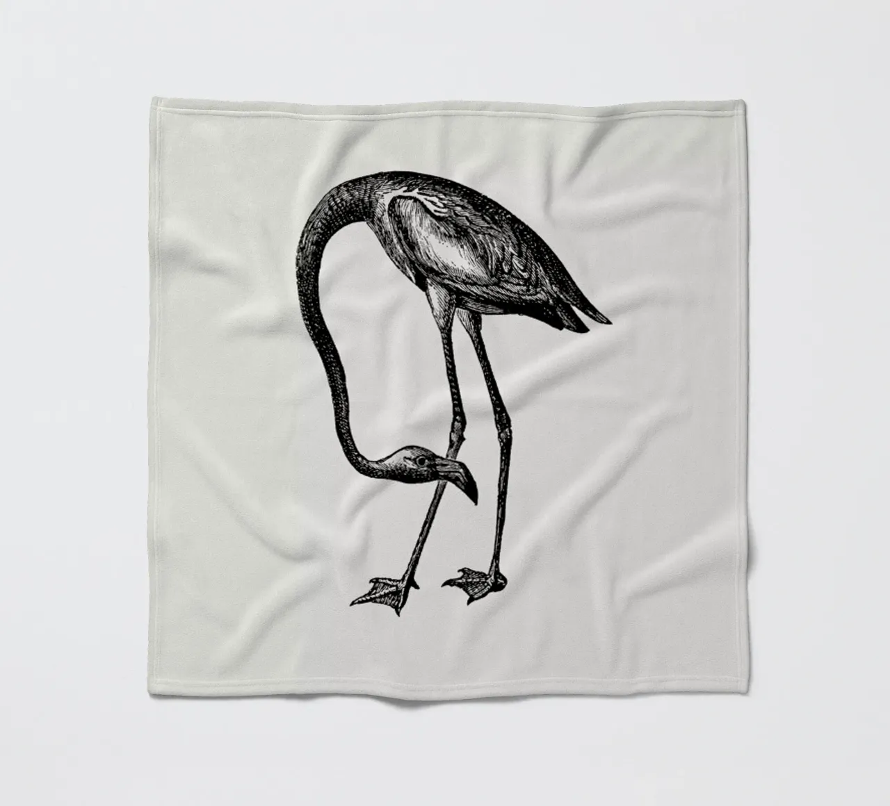 Flamingo coperta in pile da Flora & Fauna