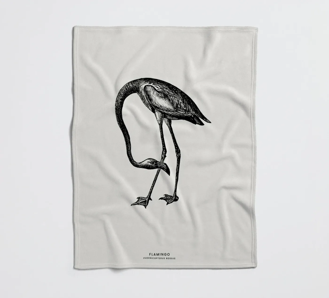 Flamingo Fleecedecke von Flora & Fauna