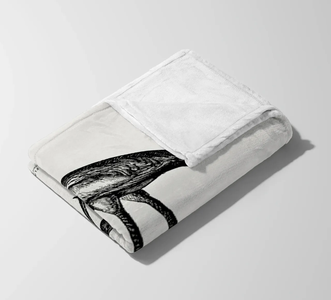 Flamingo coperta in pile da Flora & Fauna
