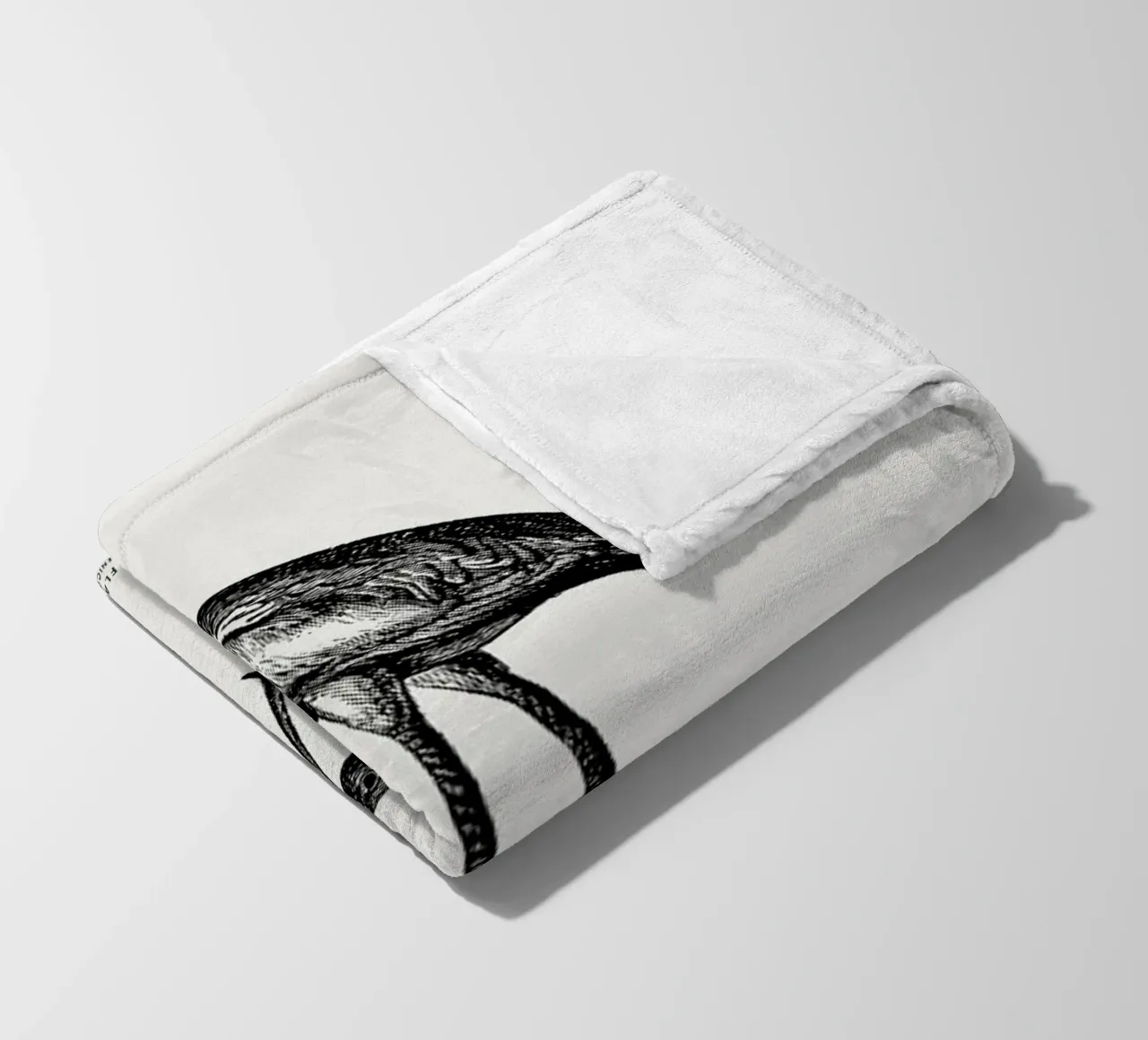 Flamingo coperta in pile da Flora & Fauna